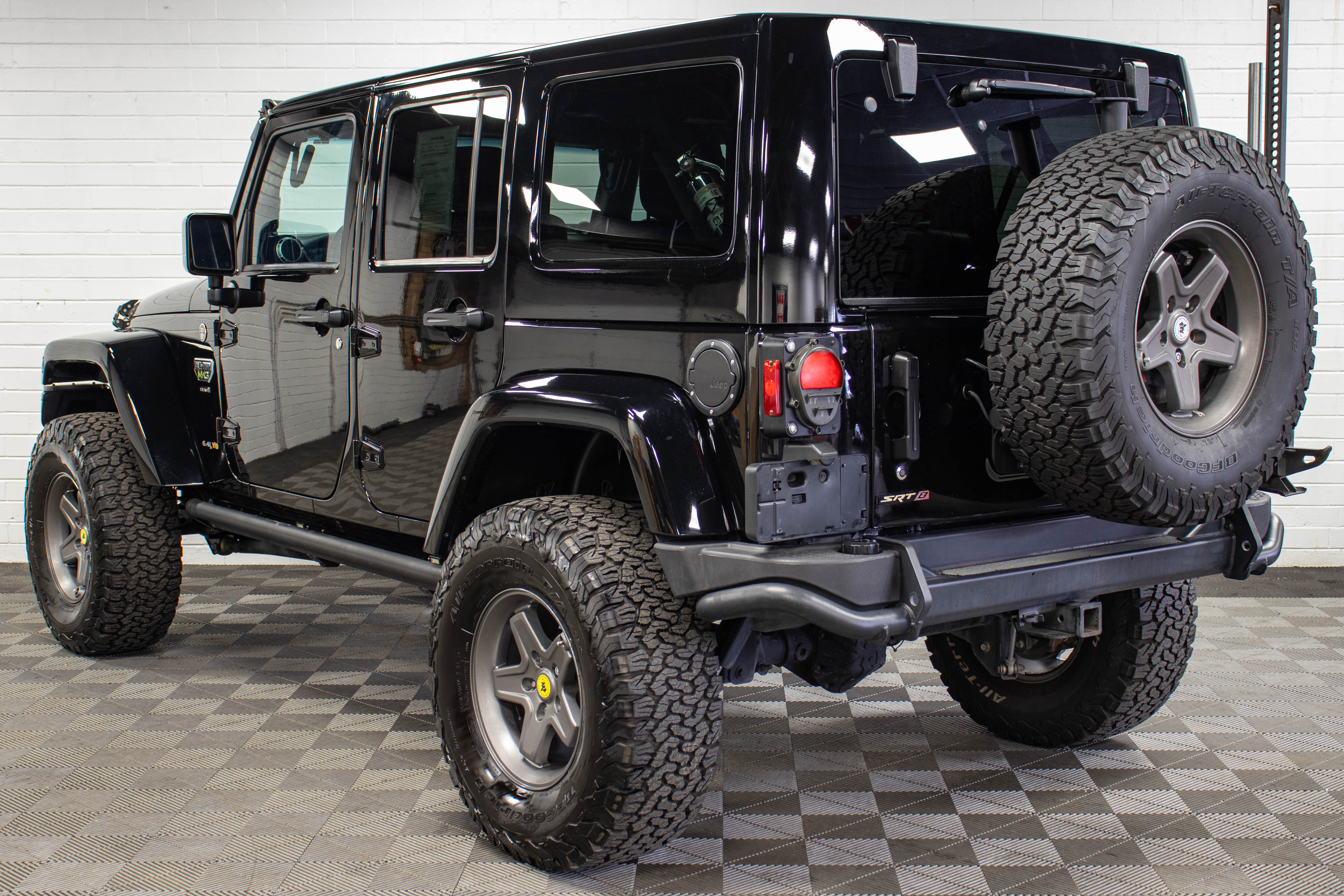 Pre-Owned 2012 Jeep Wrangler JK Unlimited MW3 Rubicon HEMI Hard Top Black, 57k Miles