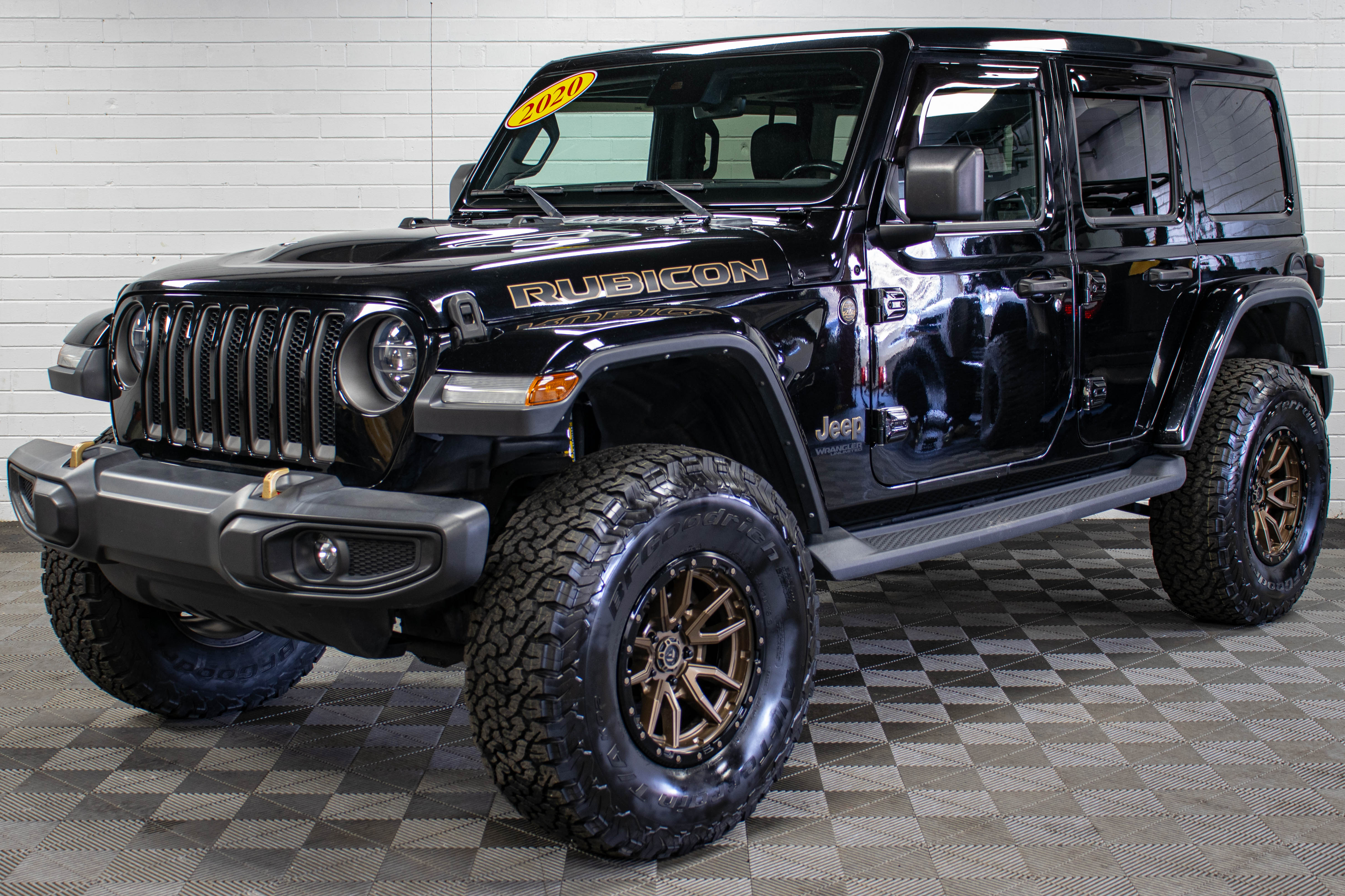 2020 Jeep Wrangler JL Unlimited Rubicon Power Top Black - SOLD