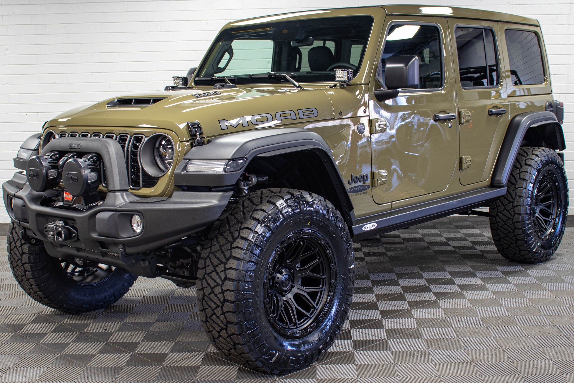 2026 Jeep Wrangler JL Unlimited Moab 392 Power Top '41 Green - SOLD