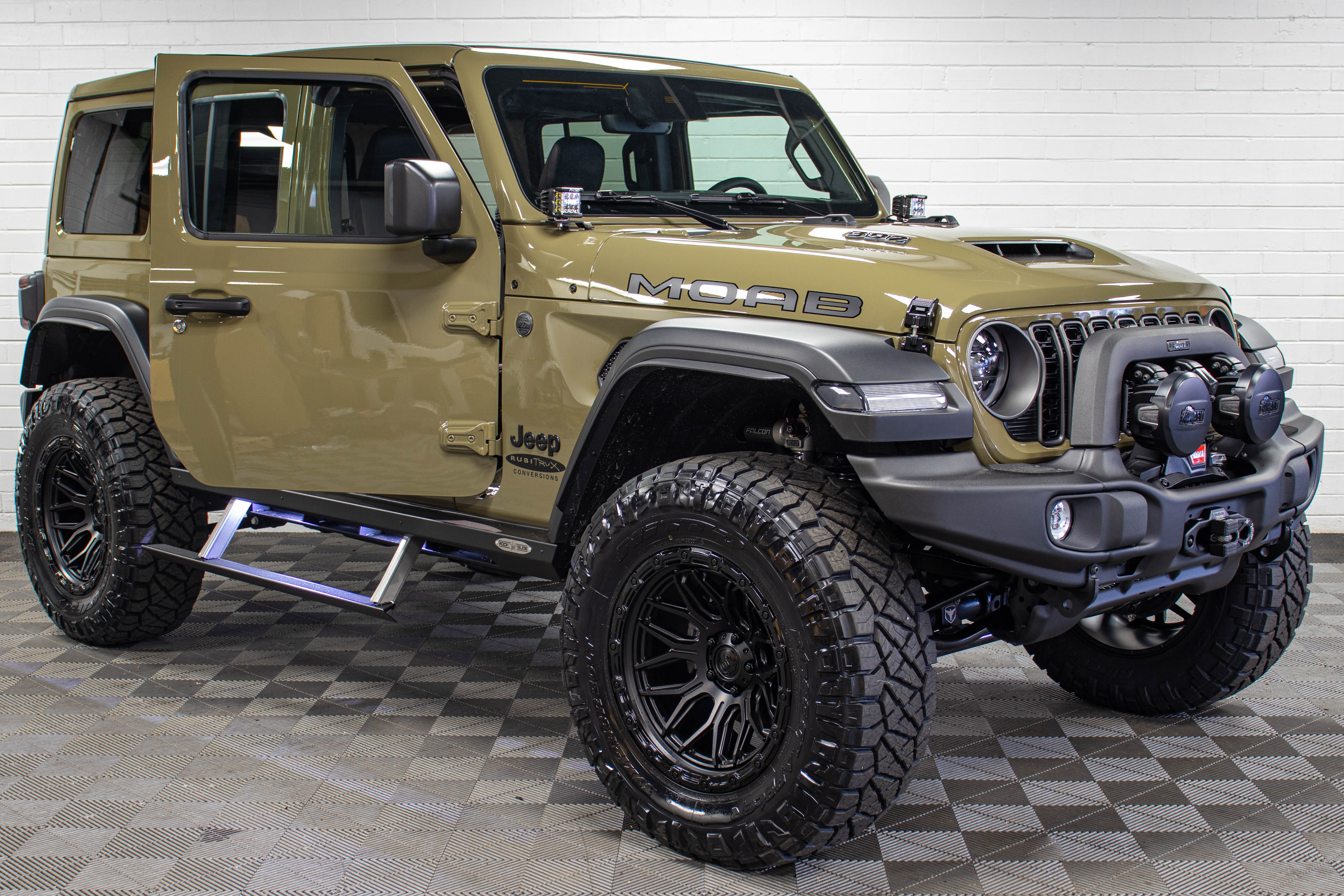 2026 Jeep Wrangler JL Unlimited Moab 392 Power Top '41 Green - SOLD
