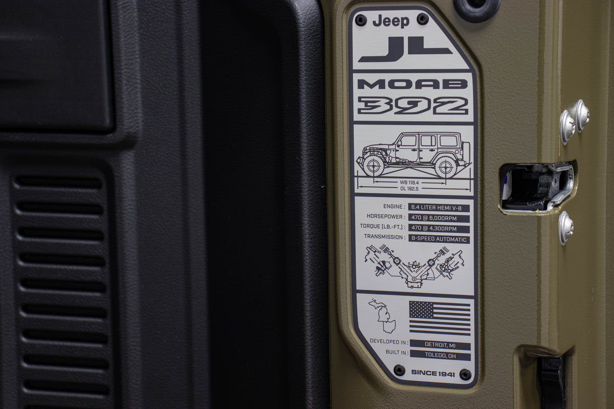 2026 Jeep Wrangler  JLU Moab 392 Power Top '41 Green
