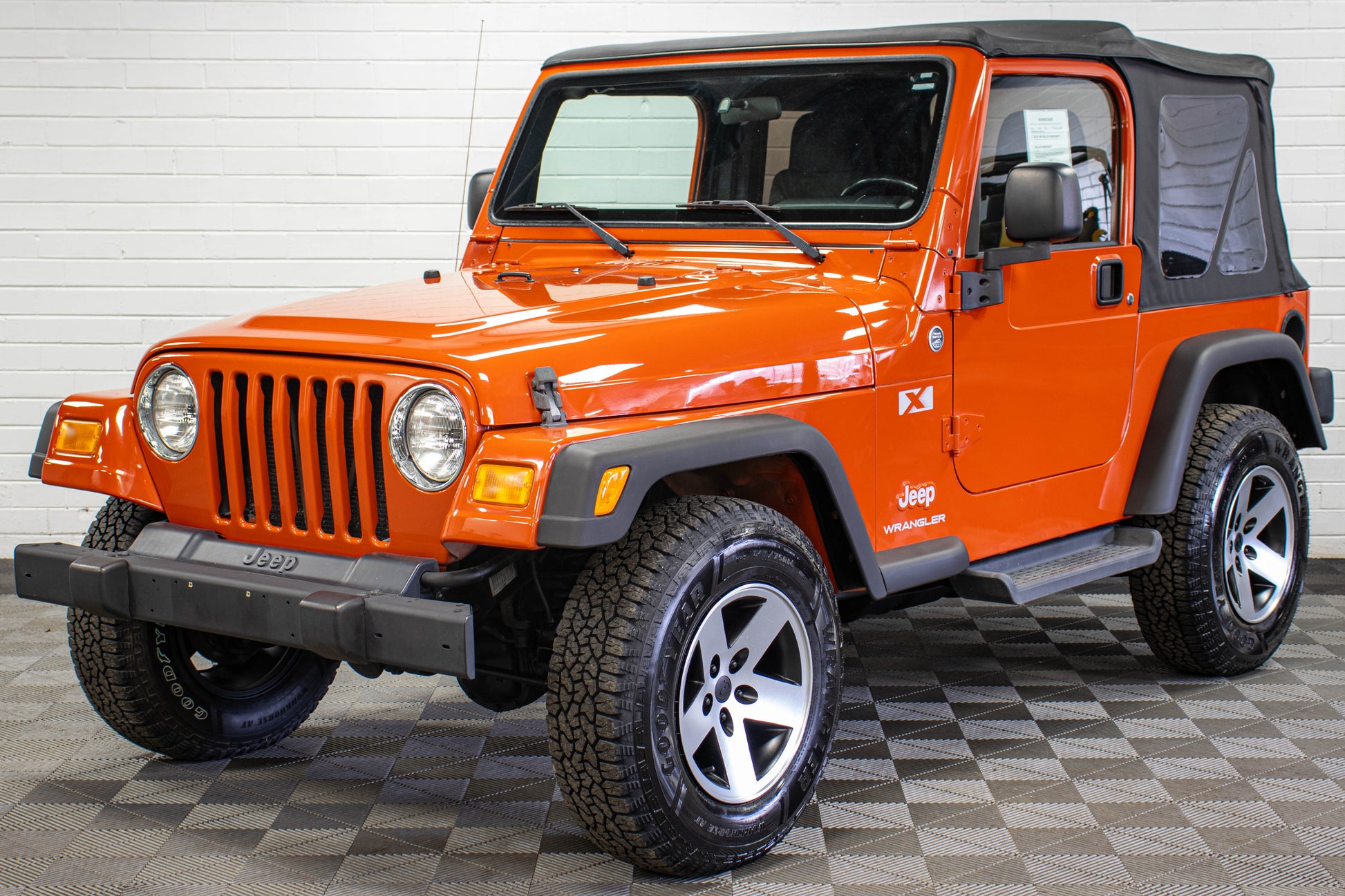 Pre-Owned 2006 Jeep Wrangler TJ X Soft Top Impact Orange - SOLD