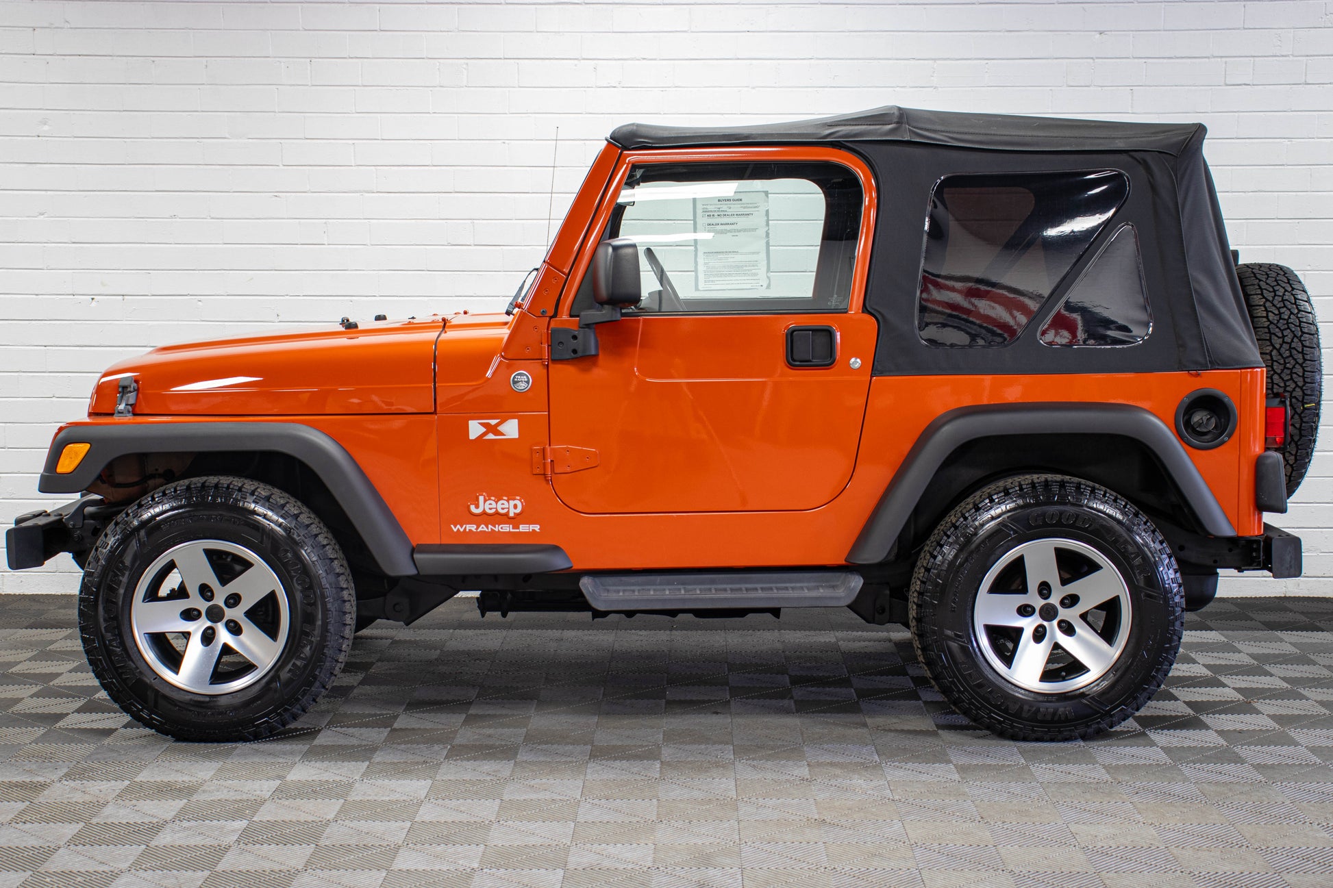 Pre-Owned 2006 Jeep Wrangler TJ X Soft Top Impact Orange - SOLD