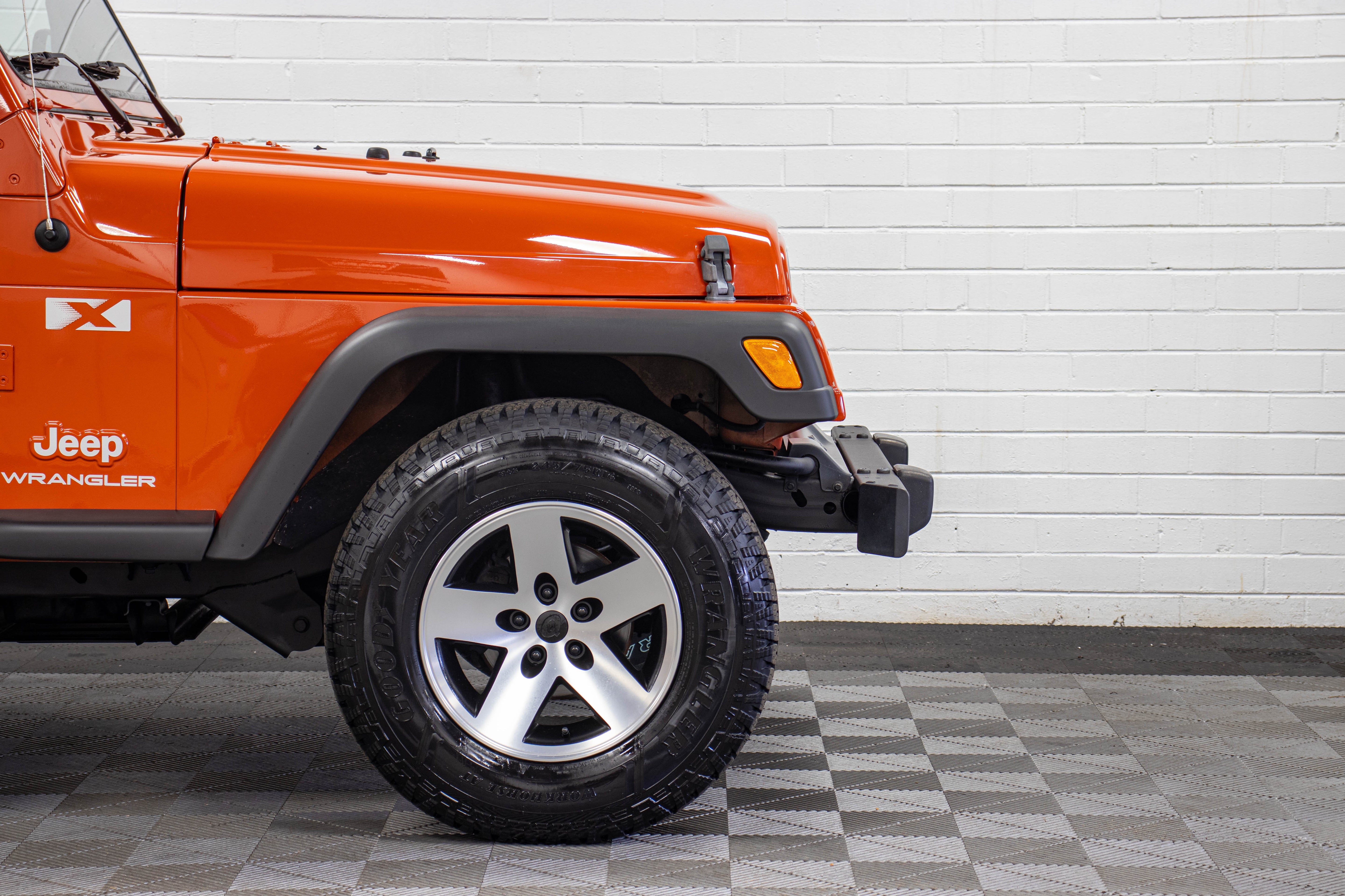 Pre-Owned 2006 Jeep Wrangler TJ X Soft Top Impact Orange - SOLD