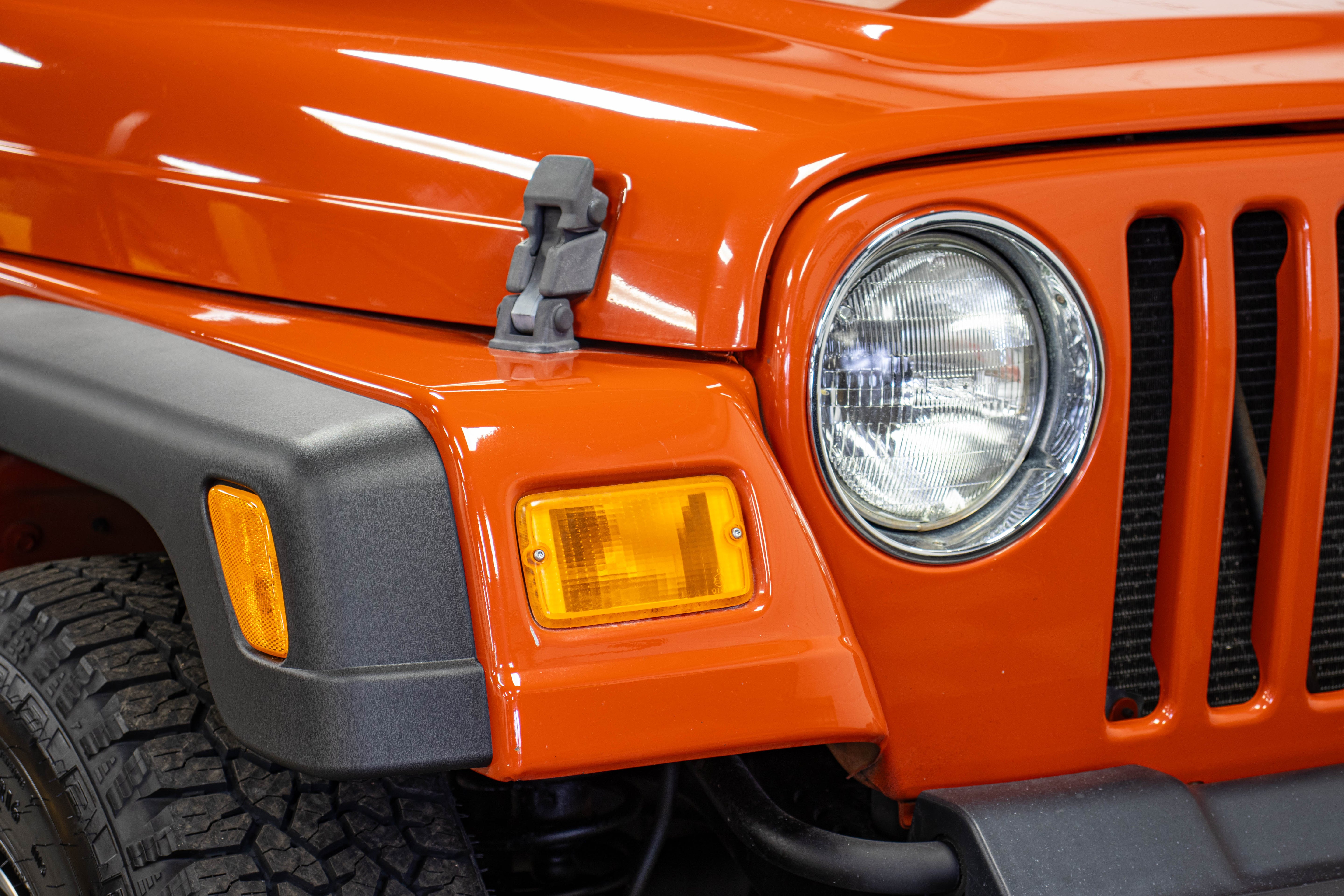 Pre-Owned 2006 Jeep Wrangler TJ X Soft Top Impact Orange - SOLD