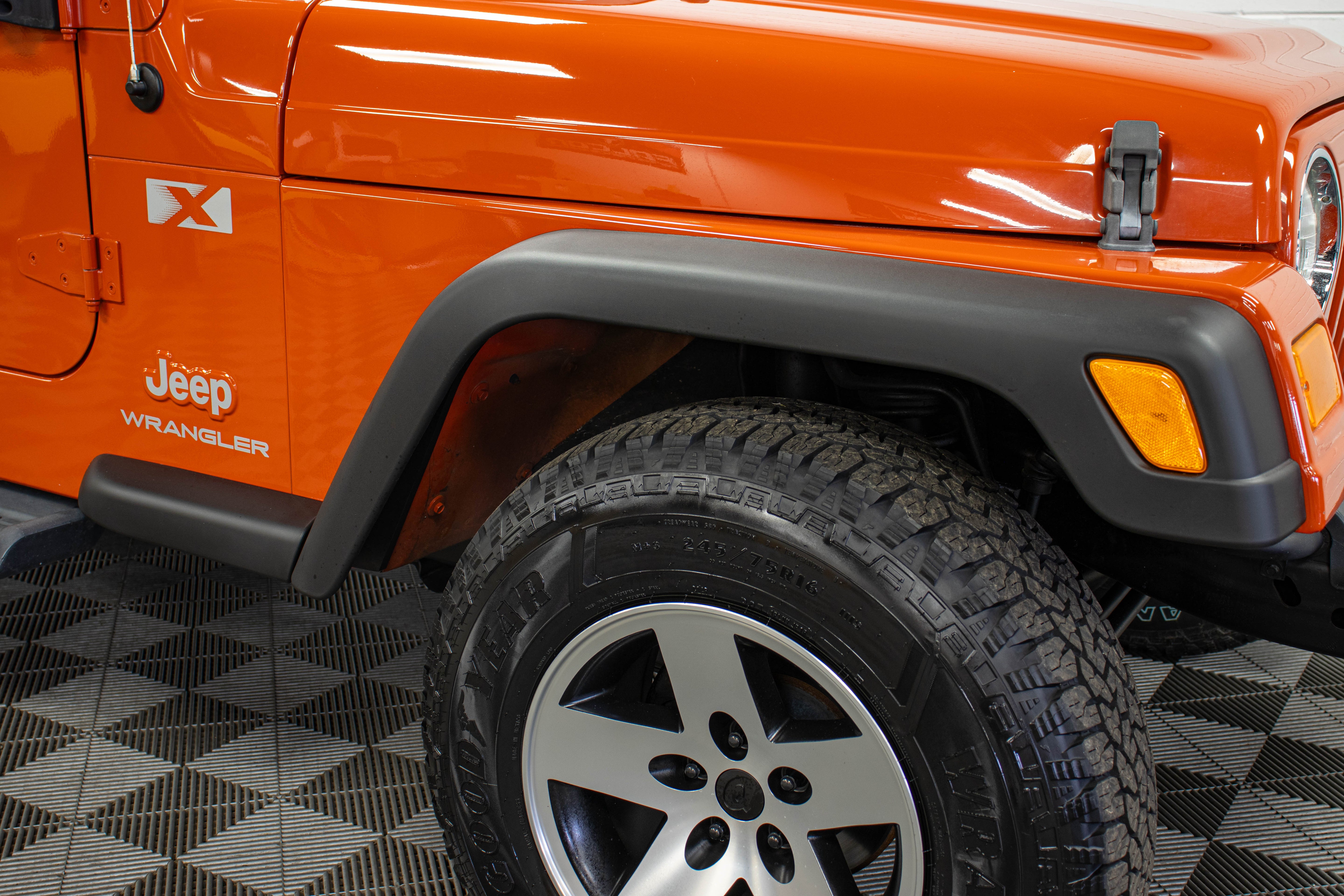 Pre-Owned 2006 Jeep Wrangler TJ X Soft Top Impact Orange - SOLD