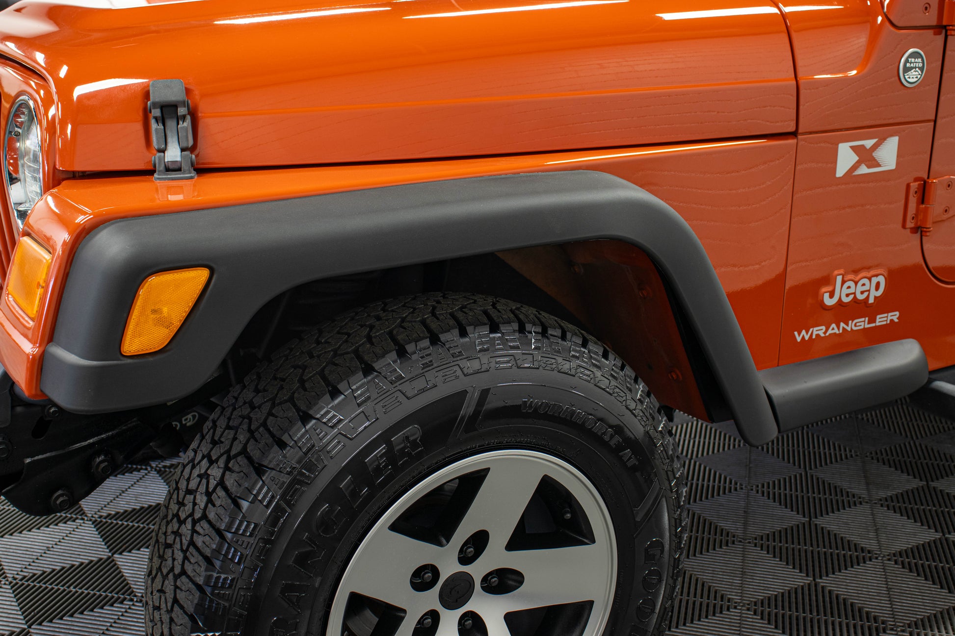 Pre-Owned 2006 Jeep Wrangler TJ X Soft Top Impact Orange - SOLD
