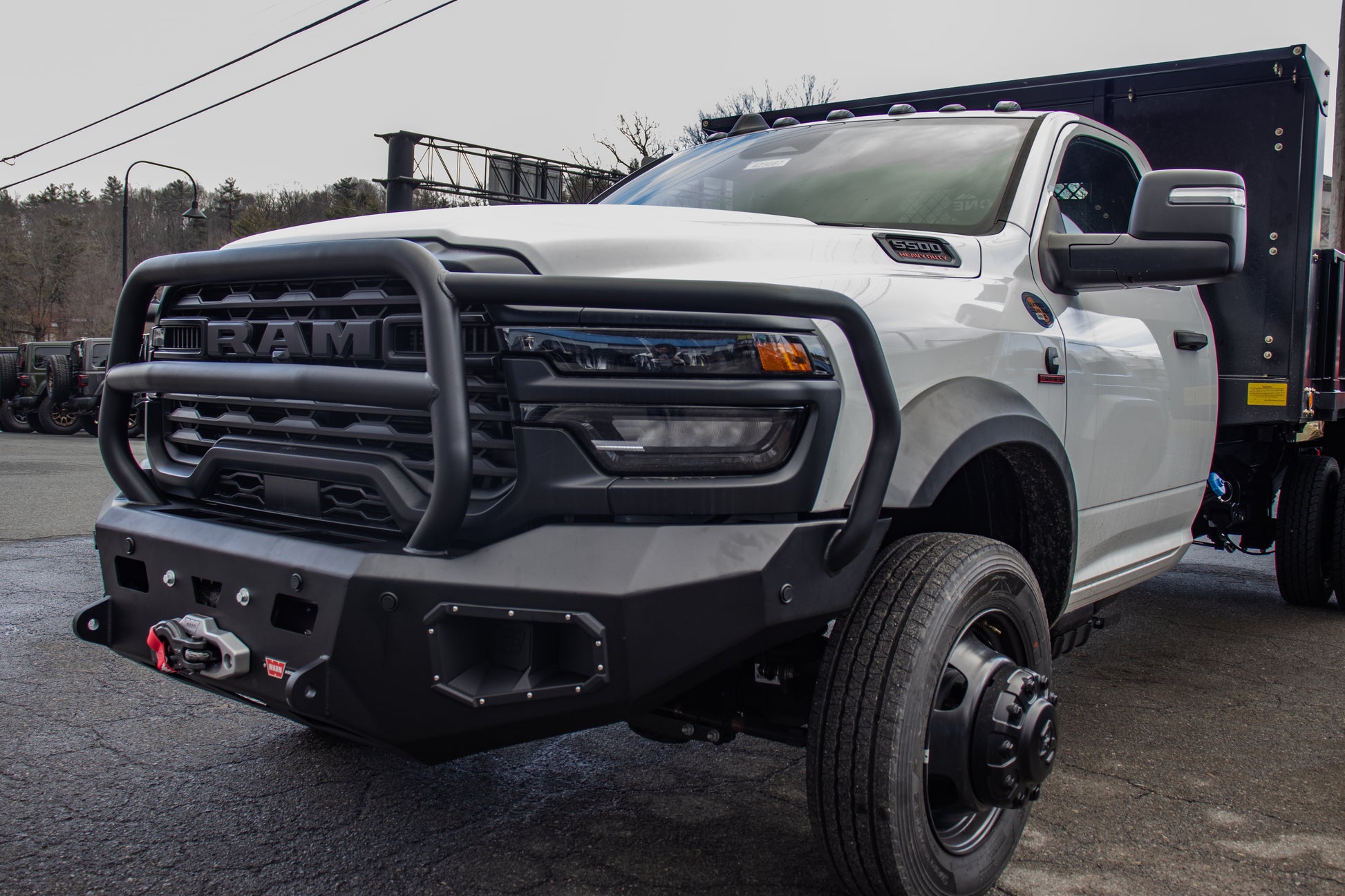 Warn Ascent HD Bumper Ram 2500/3500 Full Guard Model 107002
