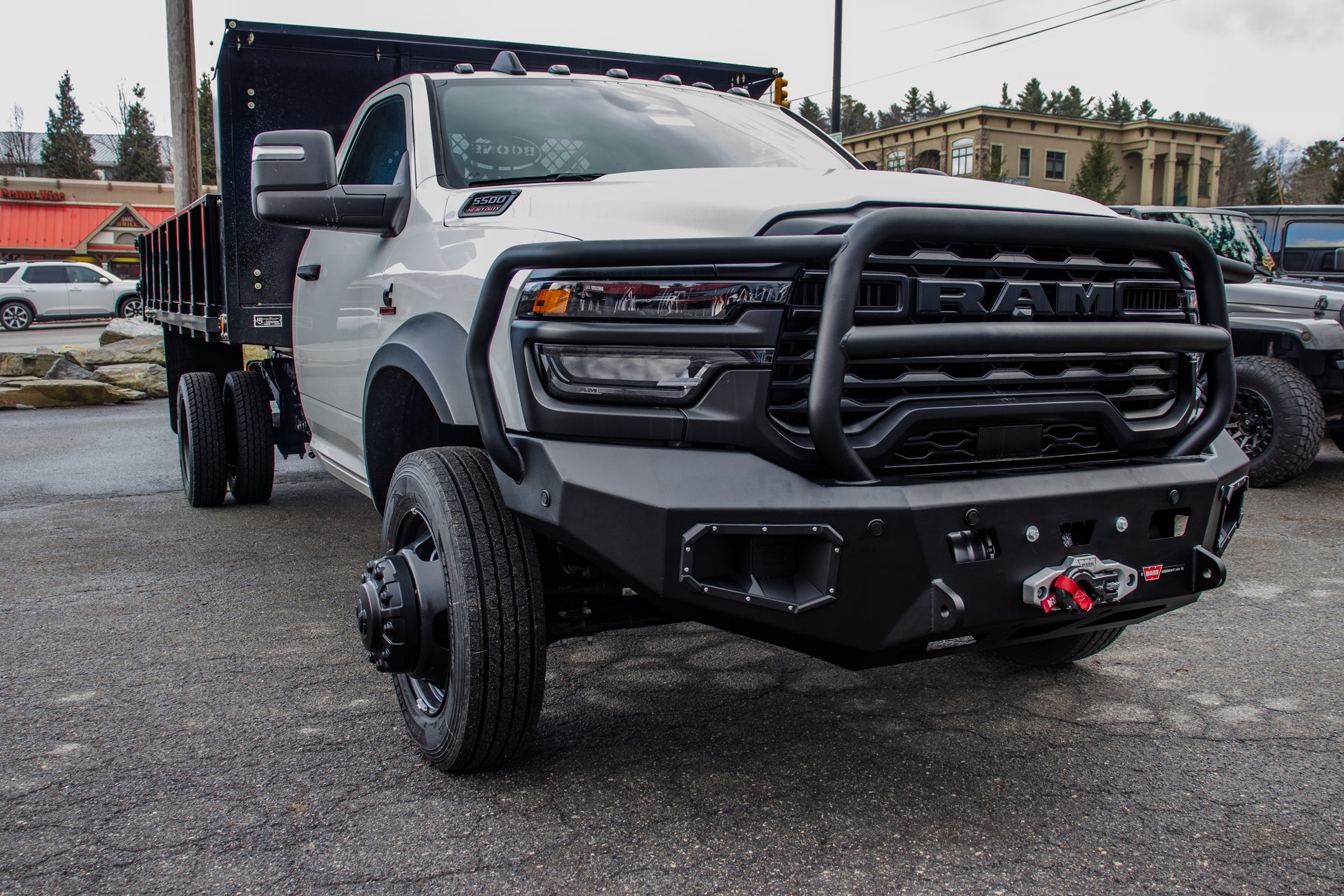 Warn Ascent HD Bumper Ram 2500/3500 Full Guard Model 107002