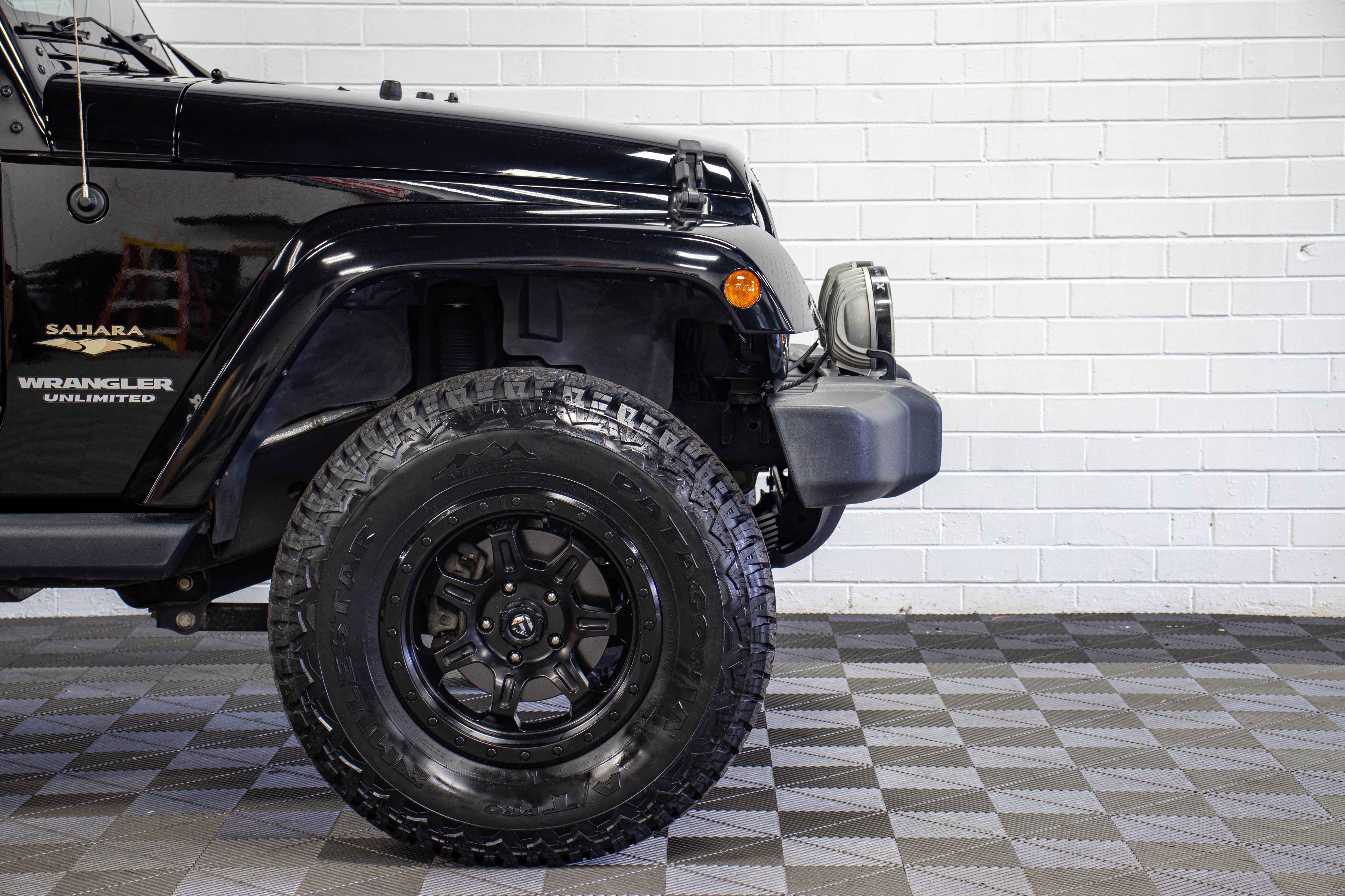 2013 Jeep Wrangler JKU Sahara Hard Top Black, 69k Miles