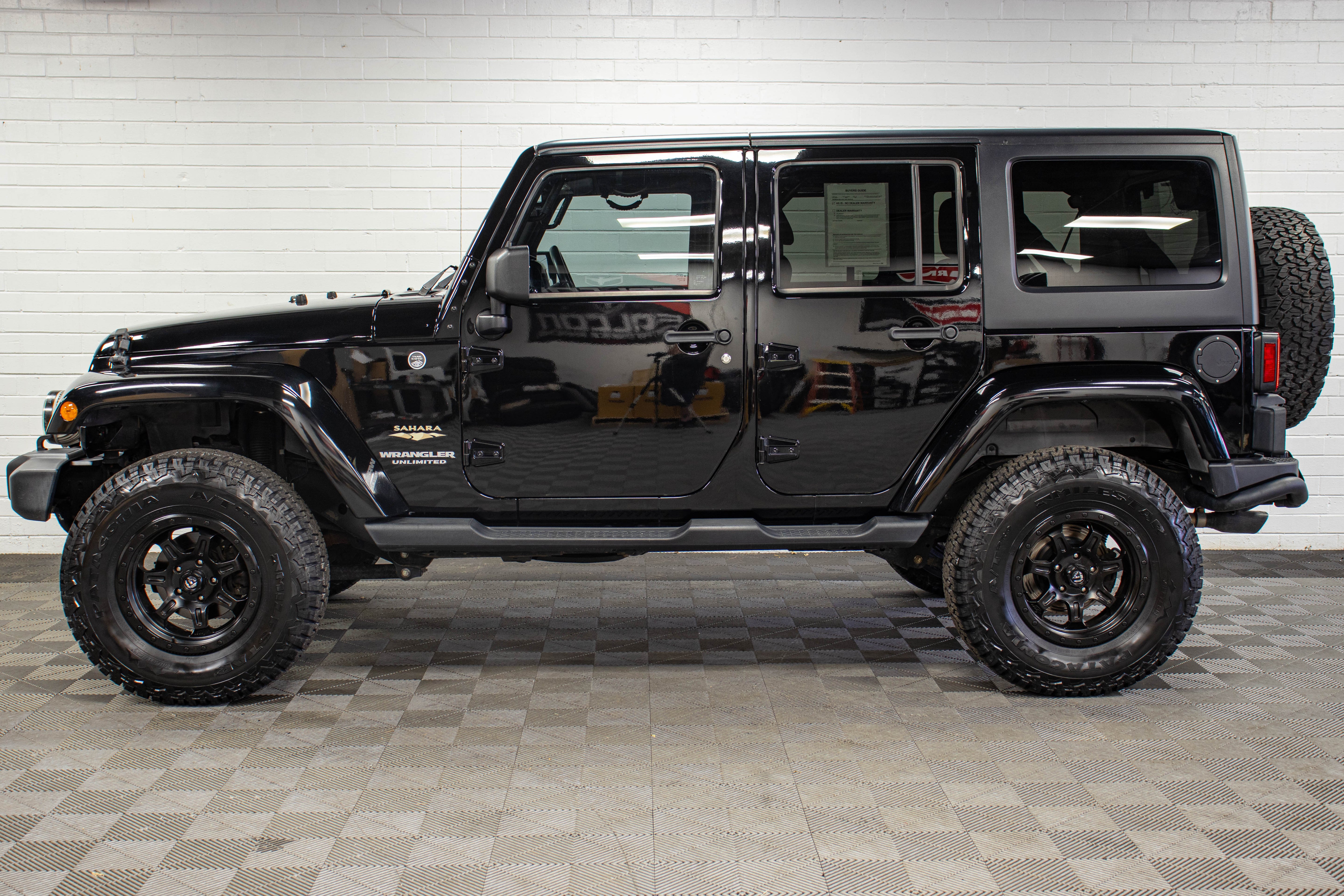 2013 Jeep Wrangler JKU Sahara Hard Top Black, 69k Miles