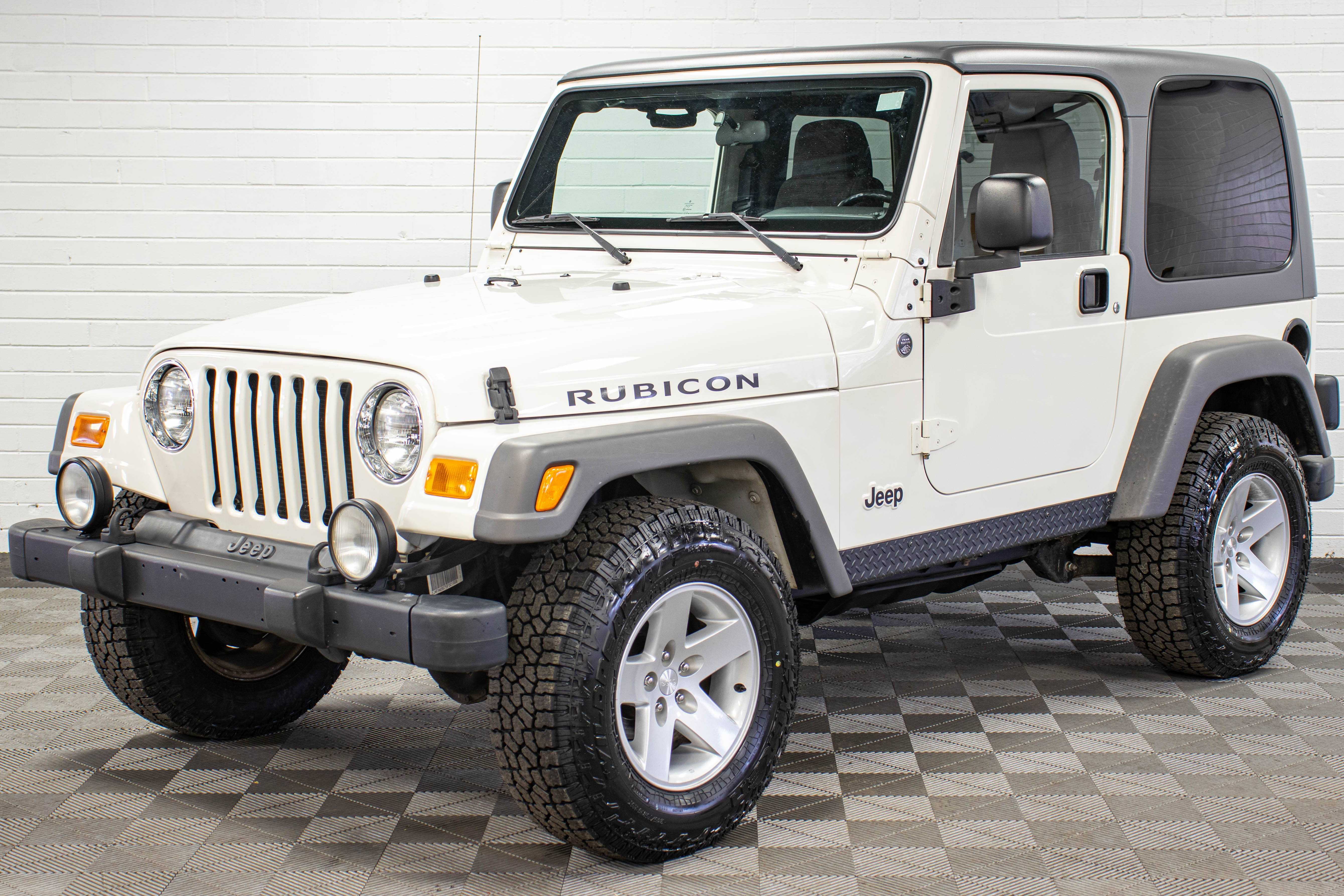 2005 Jeep Wrangler TJ Rubicon Dual Top Stone White - SOLD