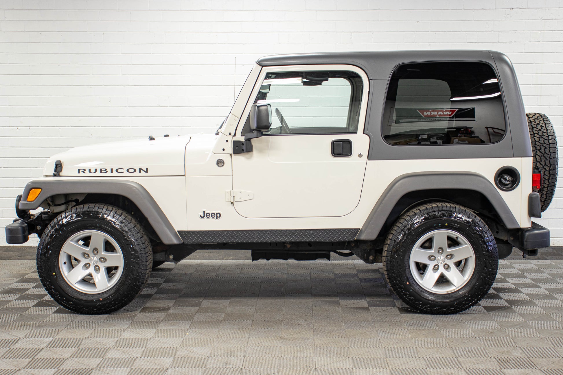 2005 Jeep Wrangler TJ Rubicon Dual Top Stone White - SOLD