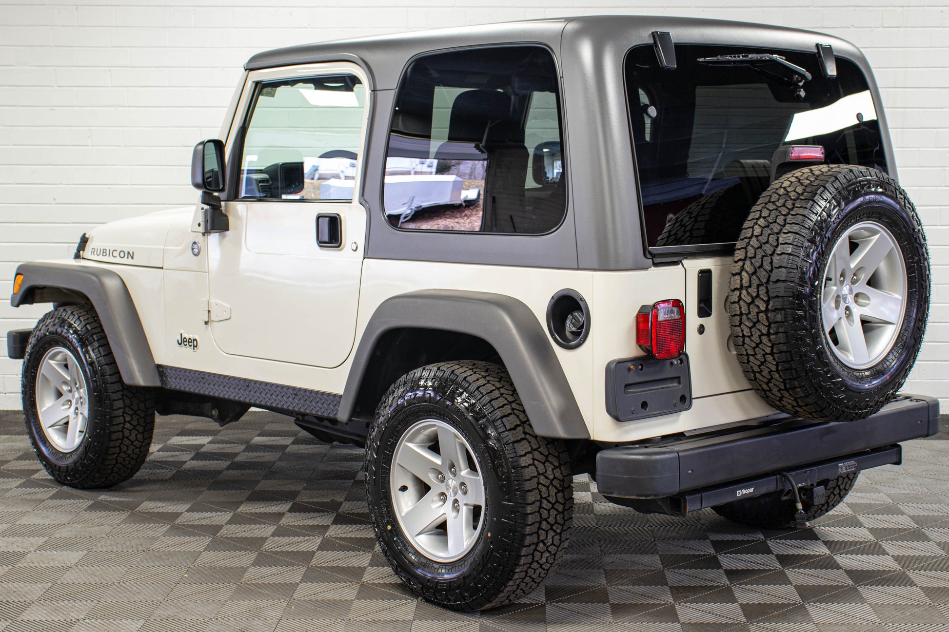 2005 Jeep Wrangler TJ Rubicon Dual Top Stone White - SOLD