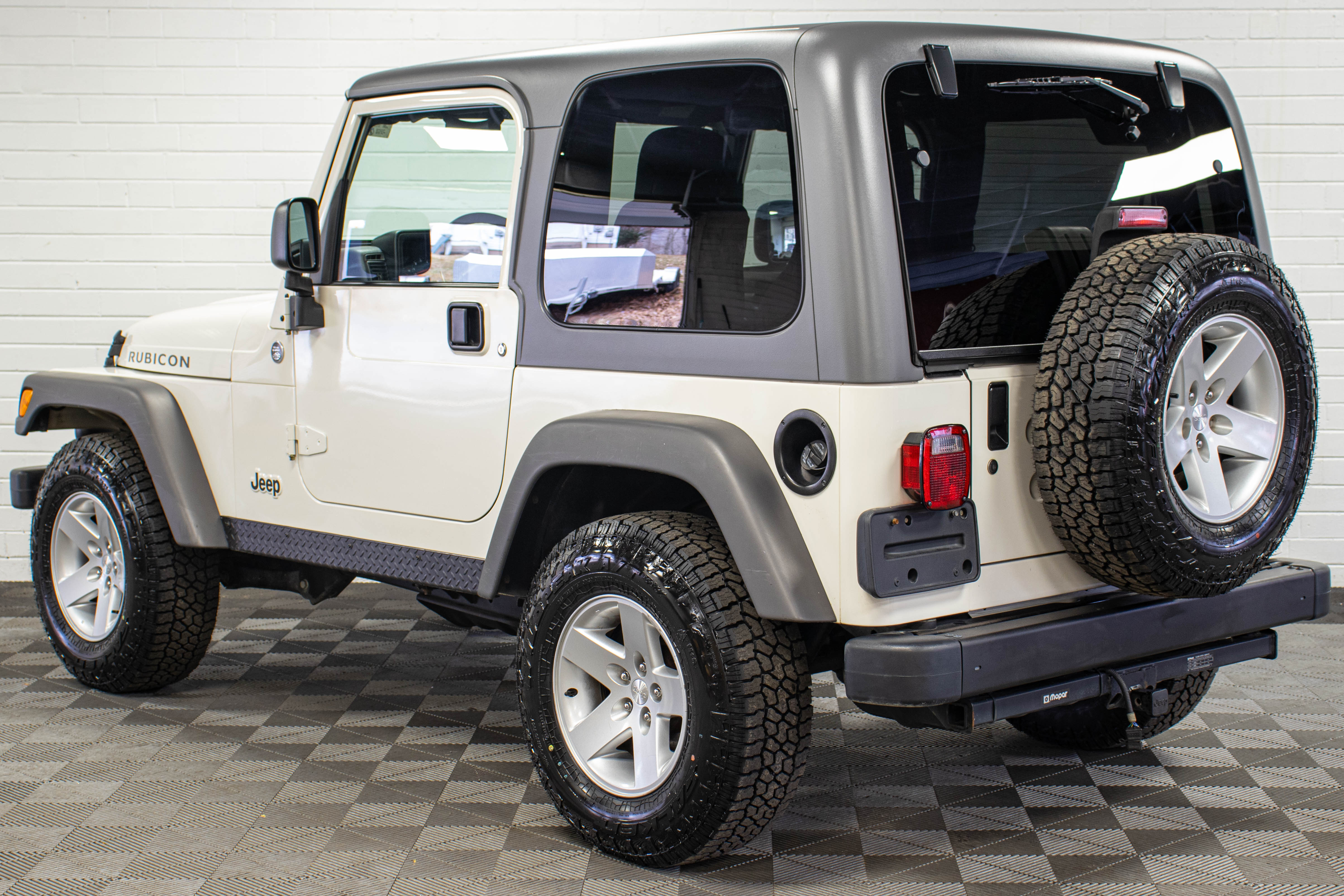 2005 Jeep Wrangler TJ Rubicon Dual Top Stone White - SOLD