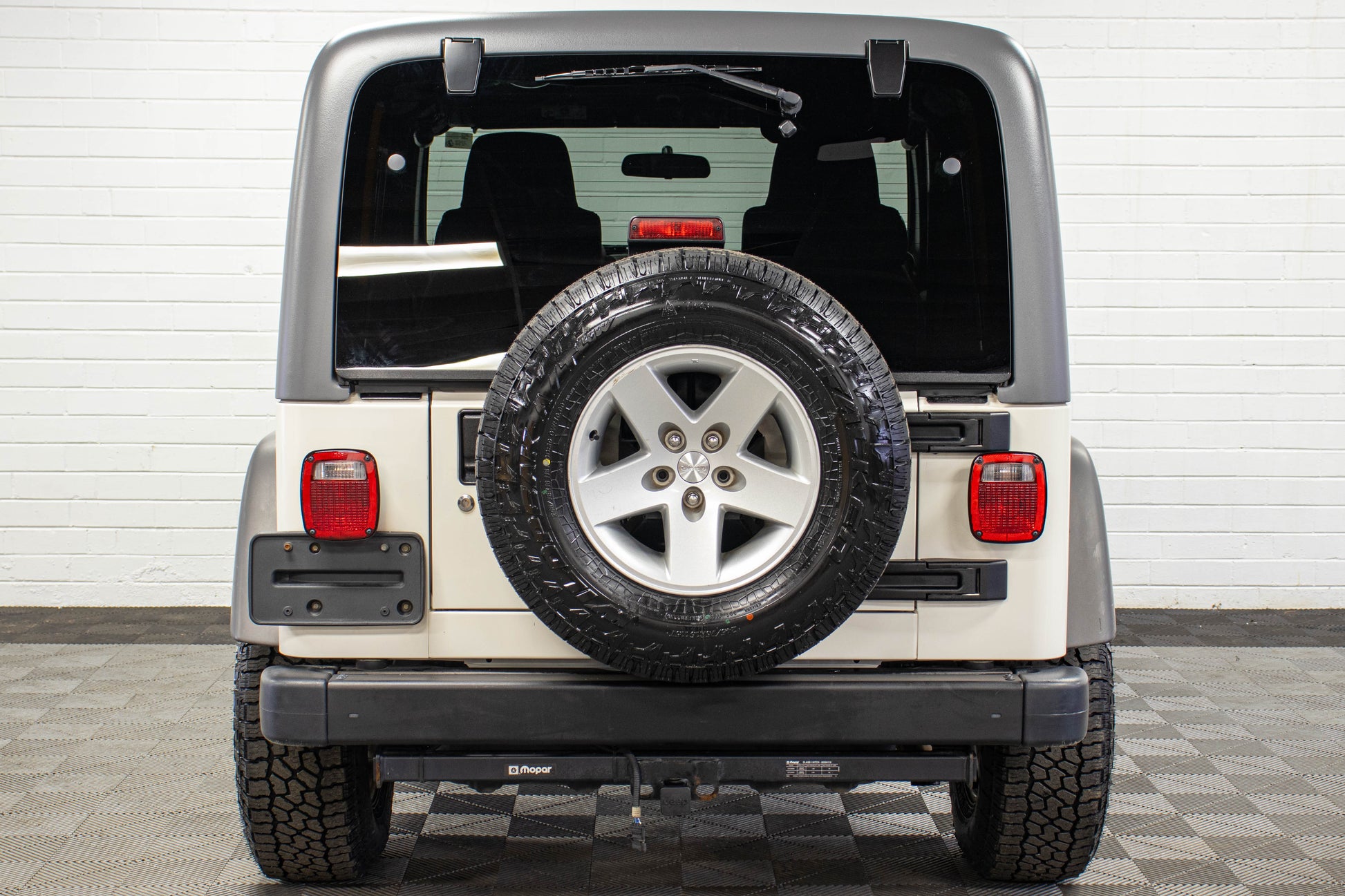 2005 Jeep Wrangler TJ Rubicon Dual Top Stone White - SOLD