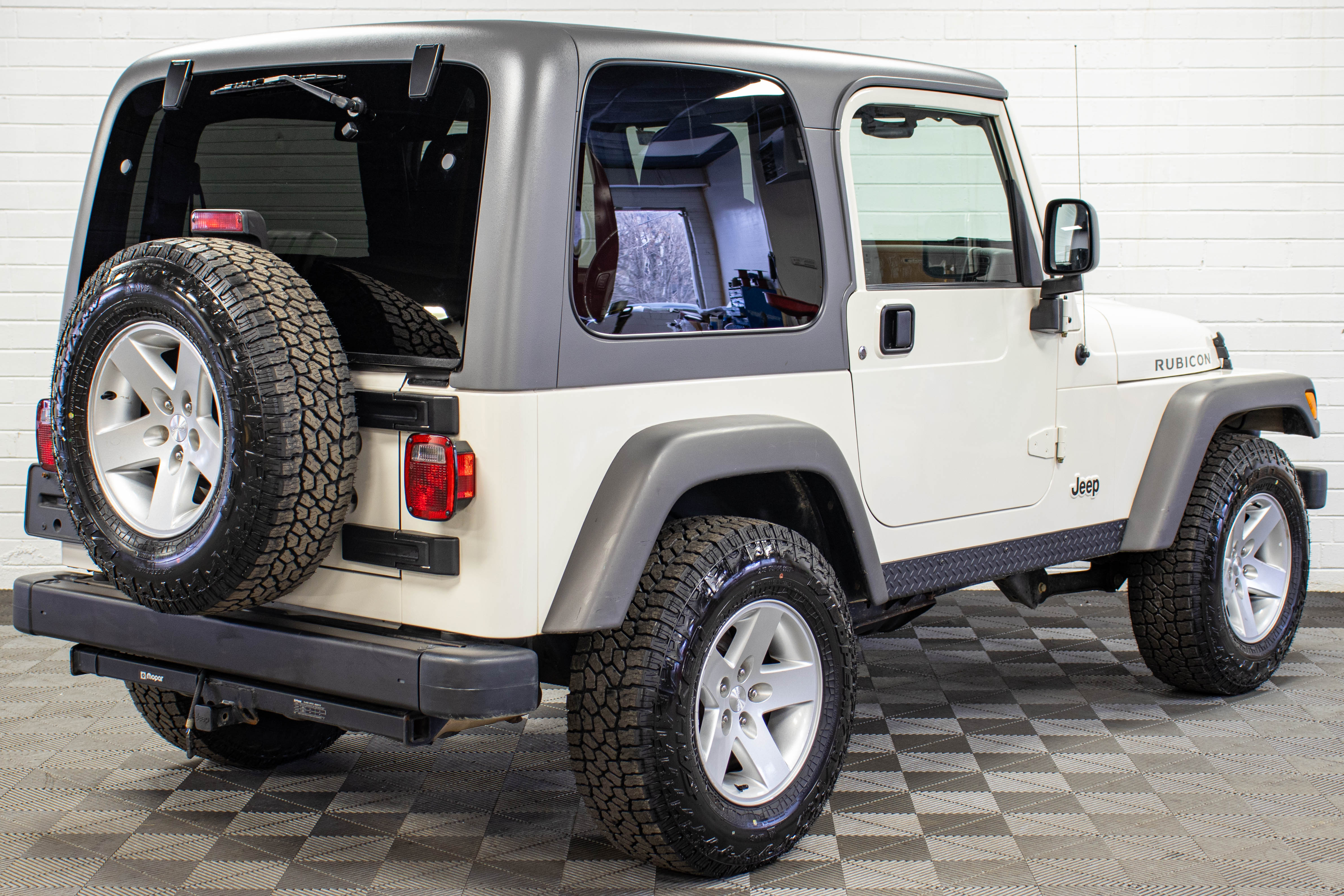 2005 Jeep Wrangler TJ Rubicon Dual Top Stone White - SOLD