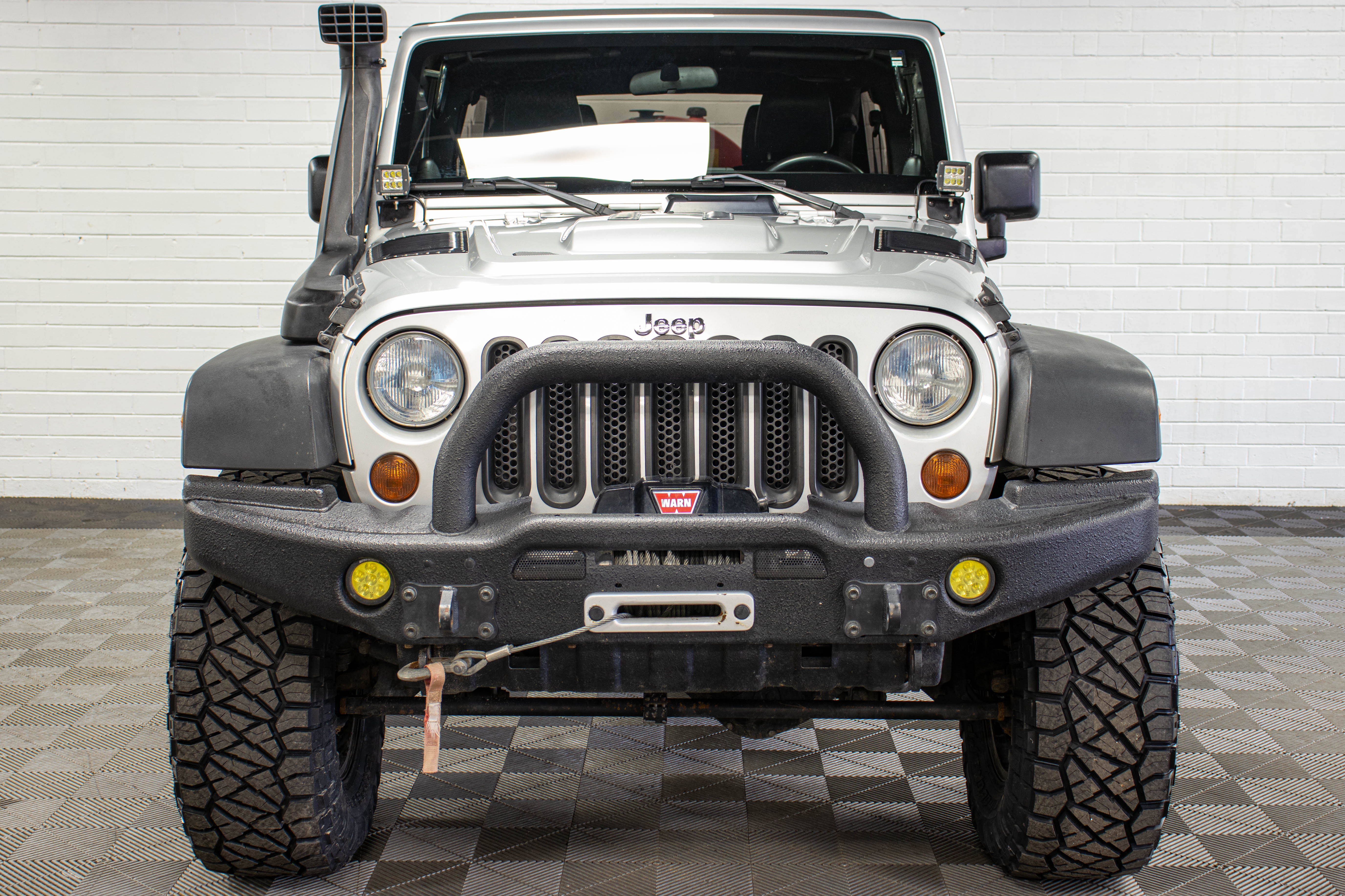 2011 Jeep Wrangler JKUR HEMI Soft Top Silver, 114k Miles