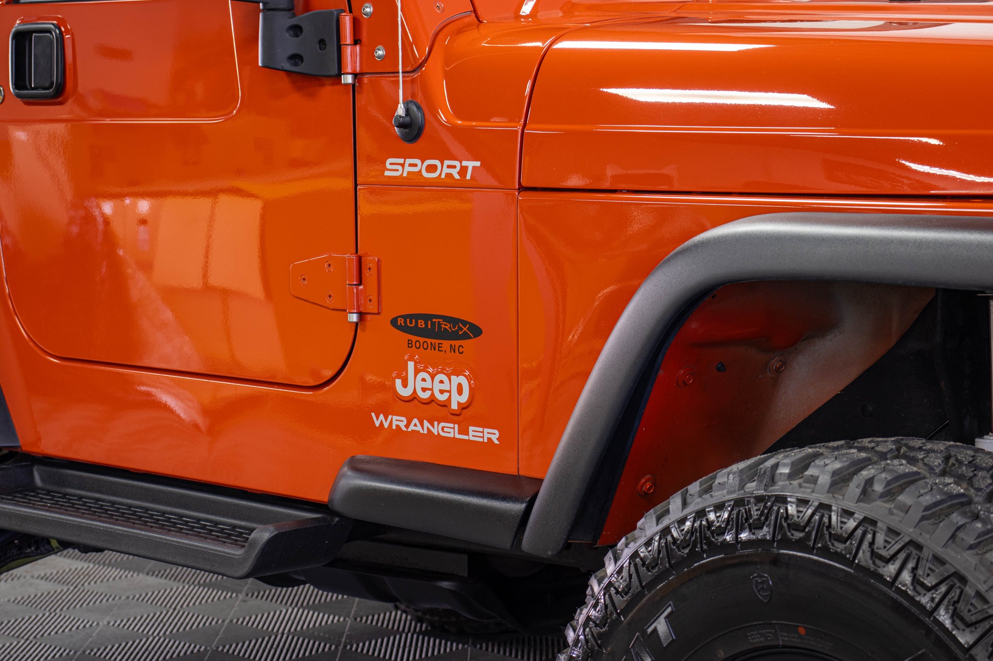 2006 Jeep Wrangler TJ Sport Soft Top Impact Orange, 54k Miles