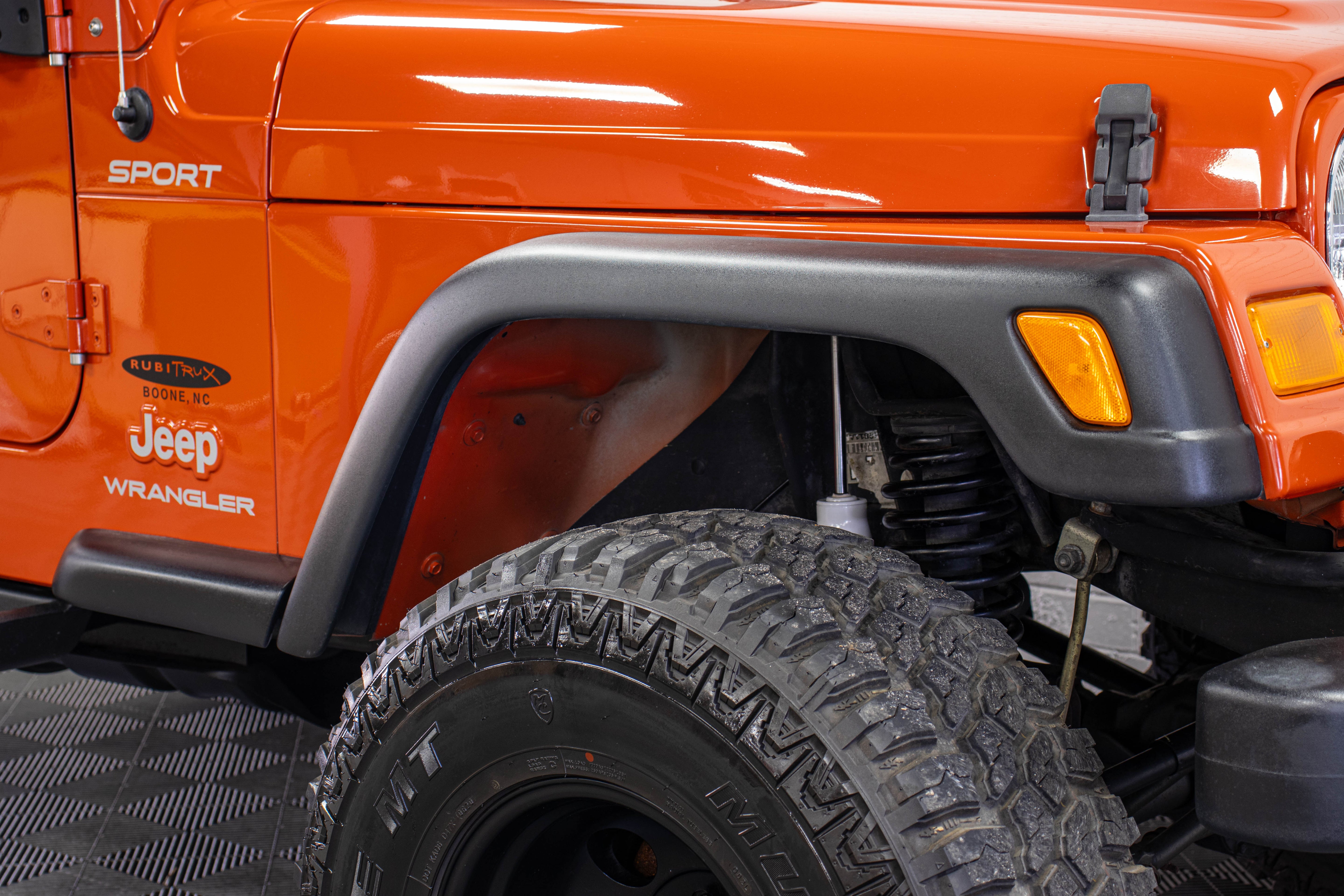 2006 Jeep Wrangler TJ Sport Soft Top Impact Orange, 54k Miles