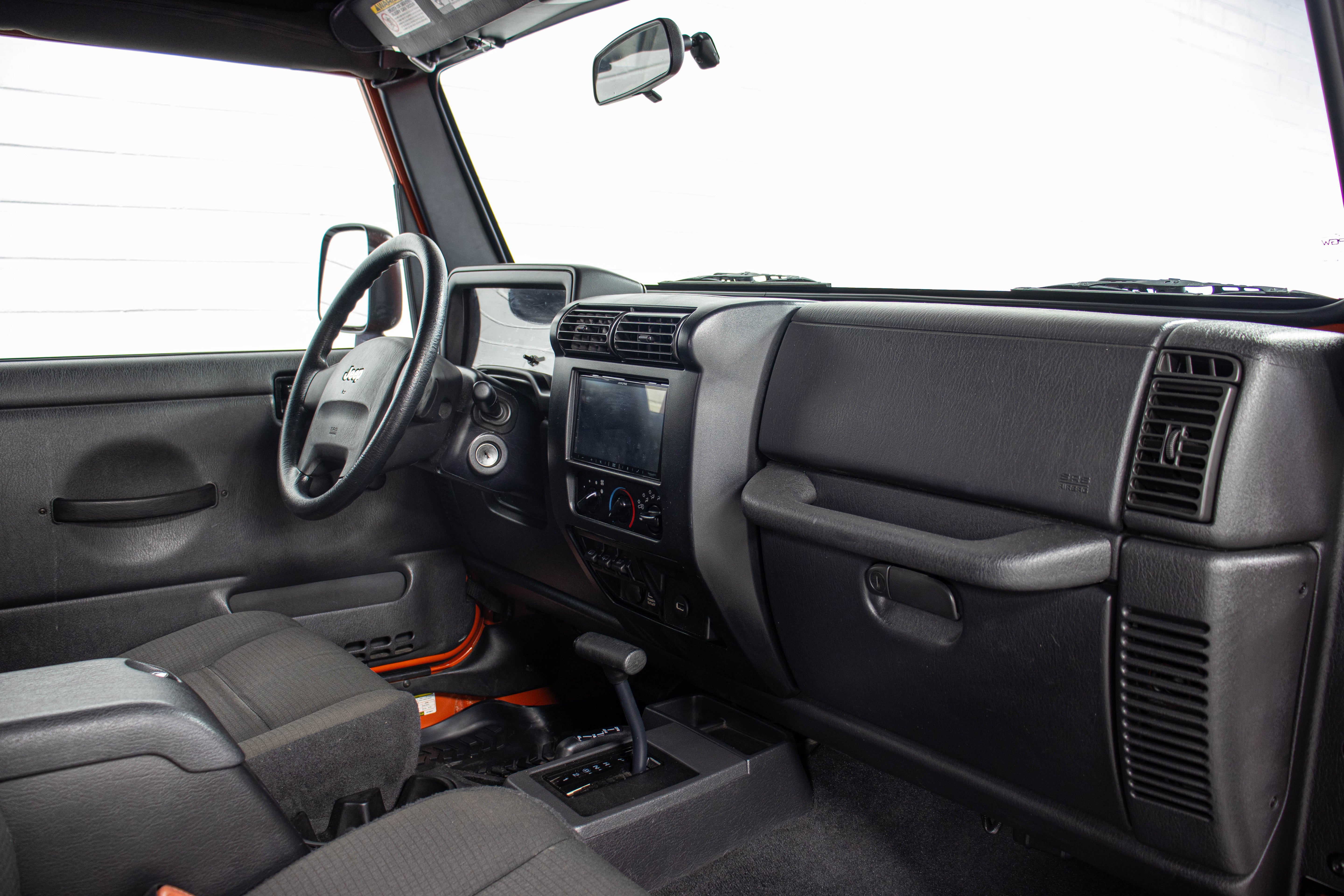 2006 Jeep Wrangler TJ Sport Soft Top Impact Orange, 54k Miles