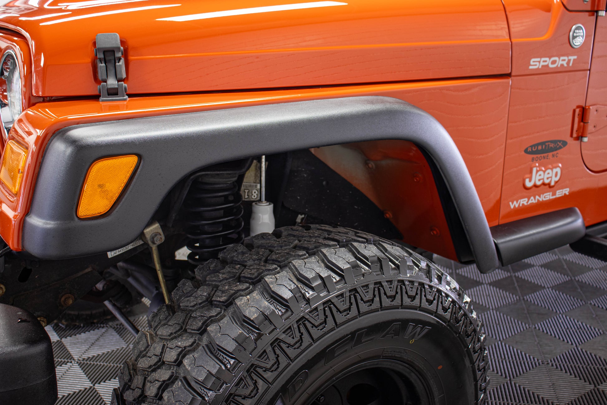 2006 Jeep Wrangler TJ Sport Soft Top Impact Orange, 54k Miles