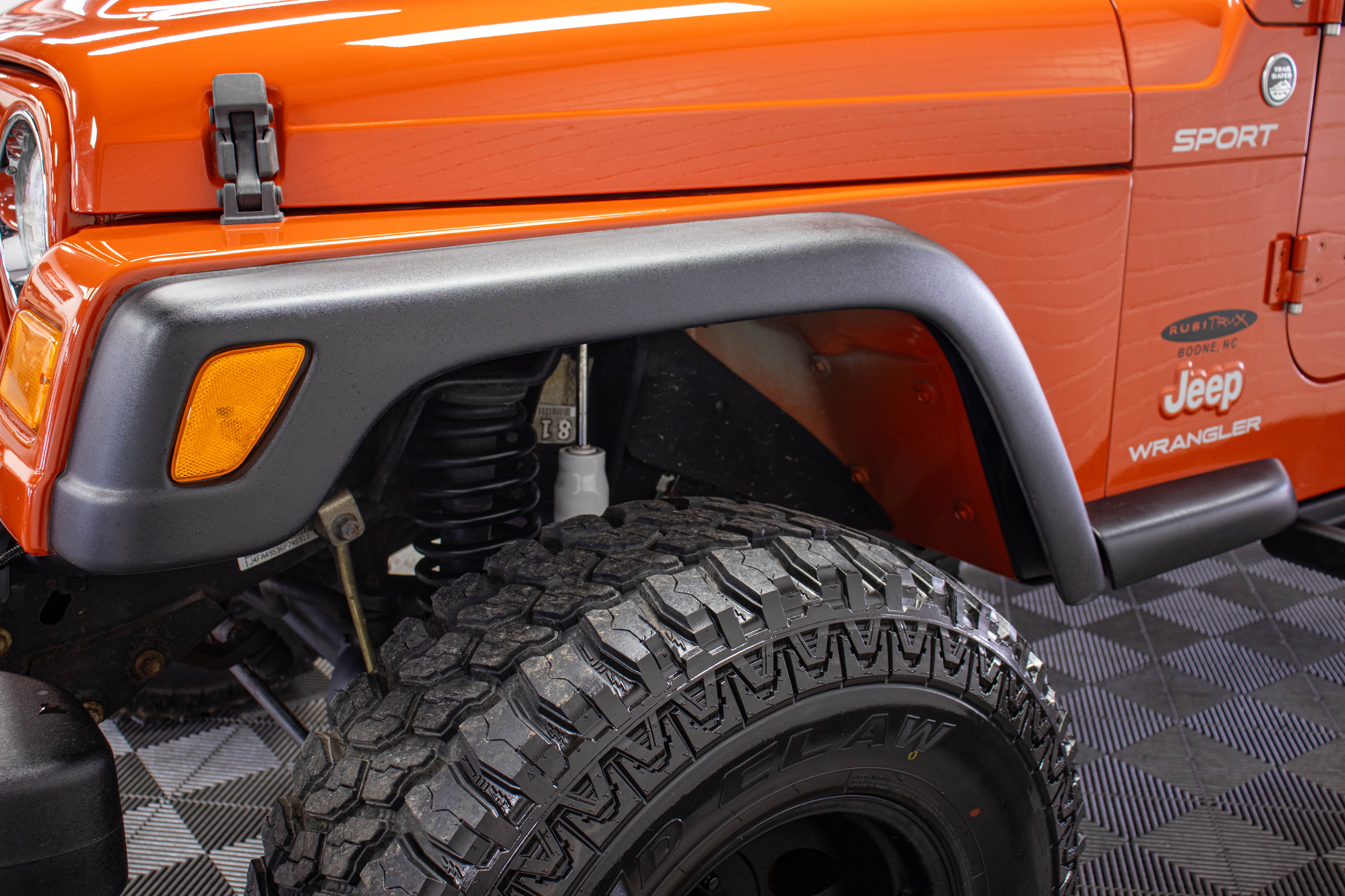 2006 Jeep Wrangler TJ Sport Soft Top Impact Orange, 54k Miles
