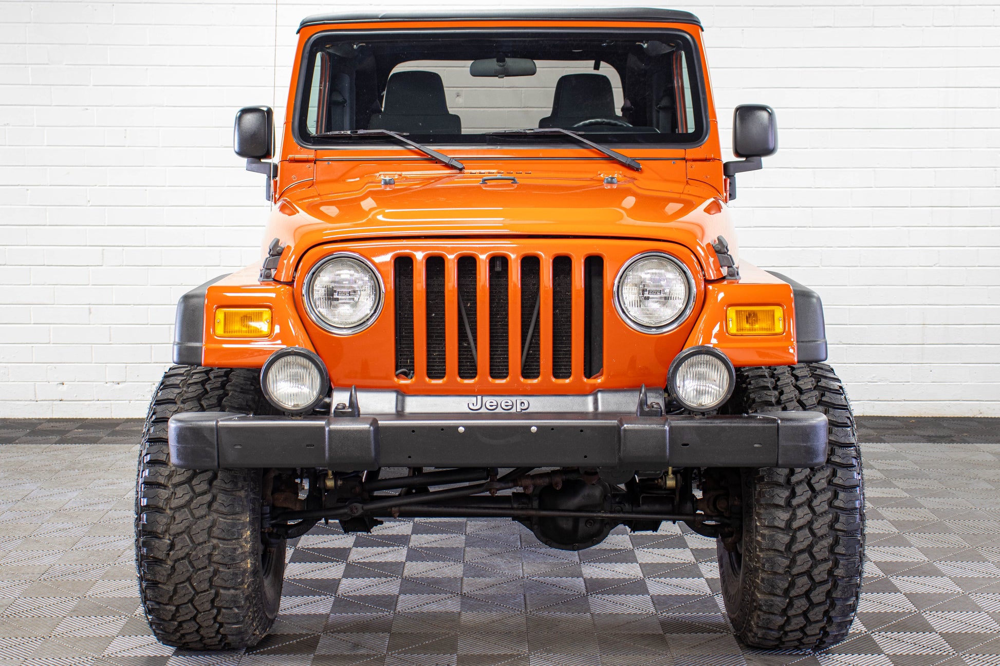 2006 Jeep Wrangler TJ Sport Soft Top Impact Orange, 54k Miles