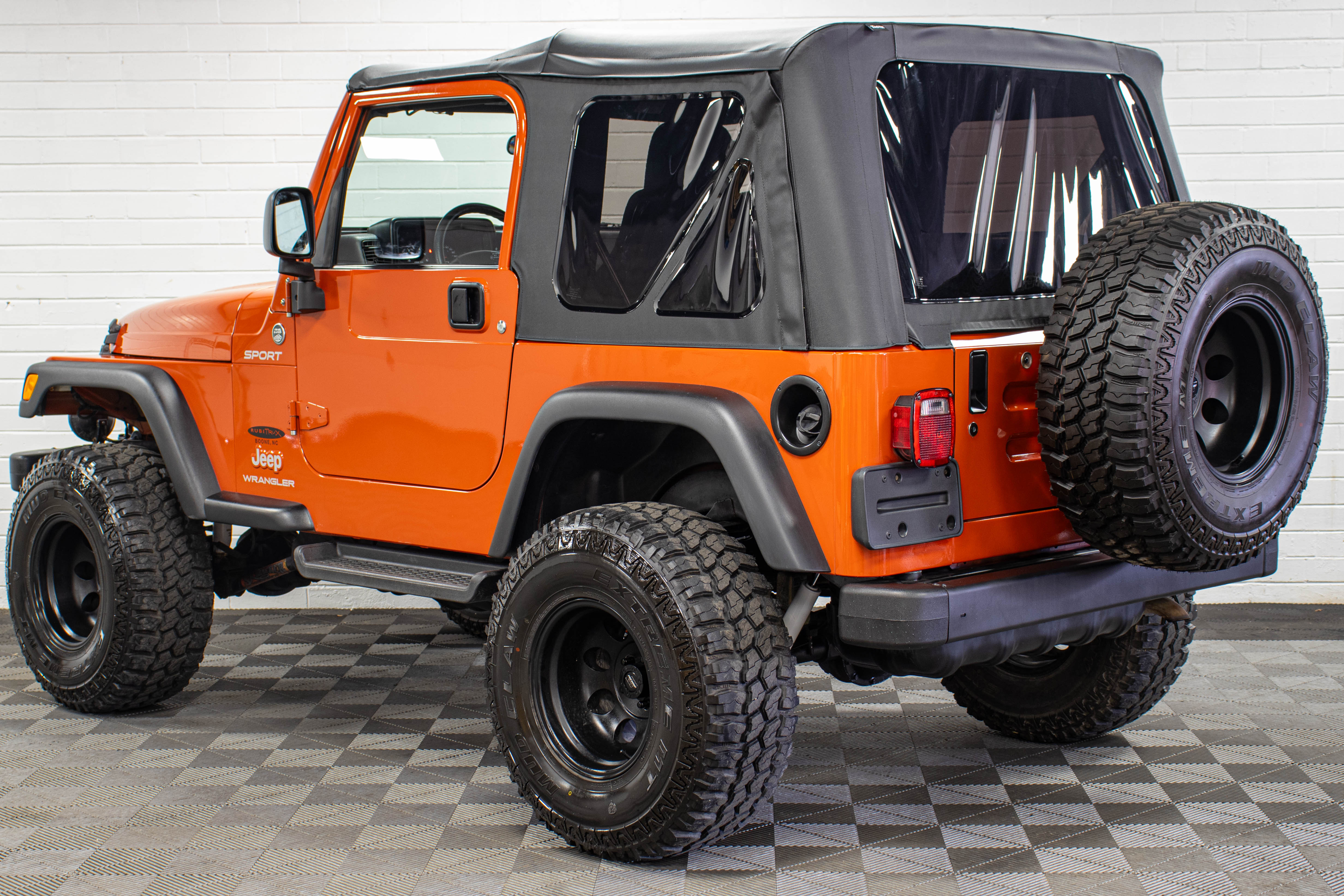 2006 Jeep Wrangler TJ Sport Soft Top Impact Orange, 54k Miles