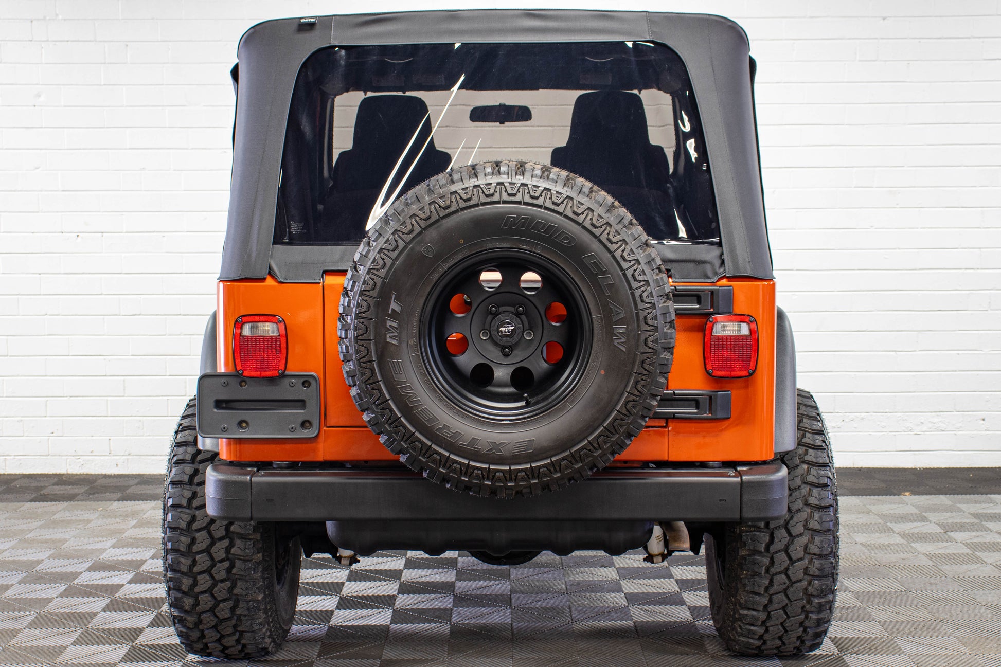 2006 Jeep Wrangler TJ Sport Soft Top Impact Orange, 54k Miles