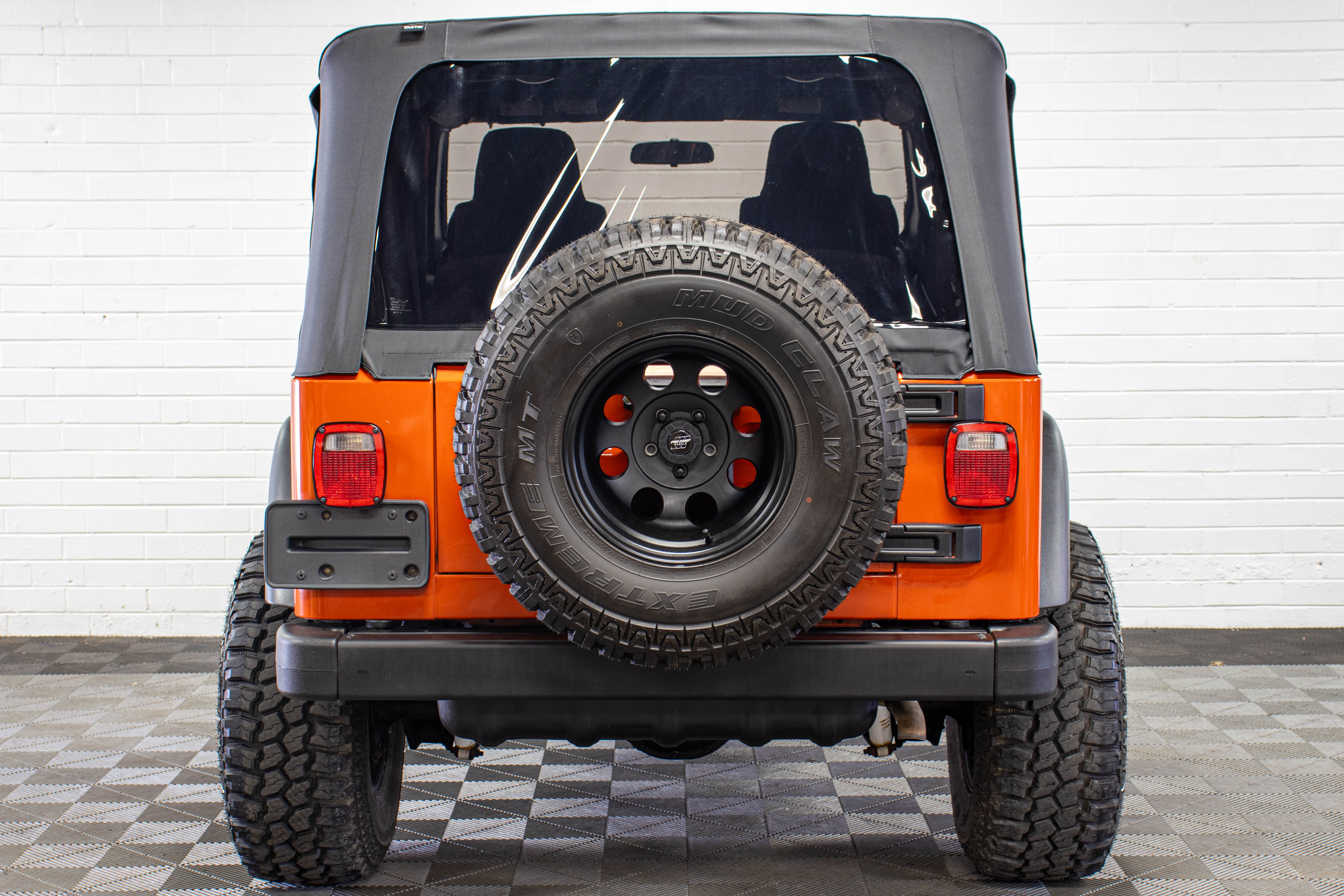 2006 Jeep Wrangler TJ Sport Soft Top Impact Orange, 54k Miles