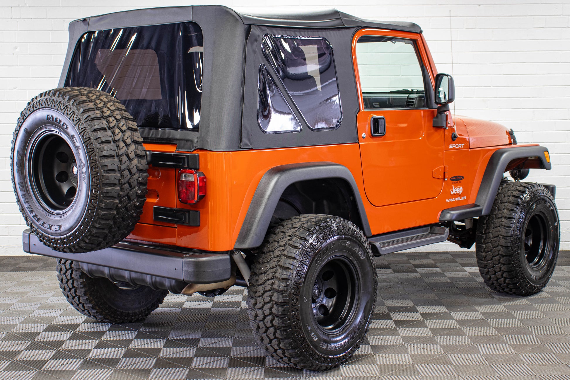2006 Jeep Wrangler TJ Sport Soft Top Impact Orange, 54k Miles