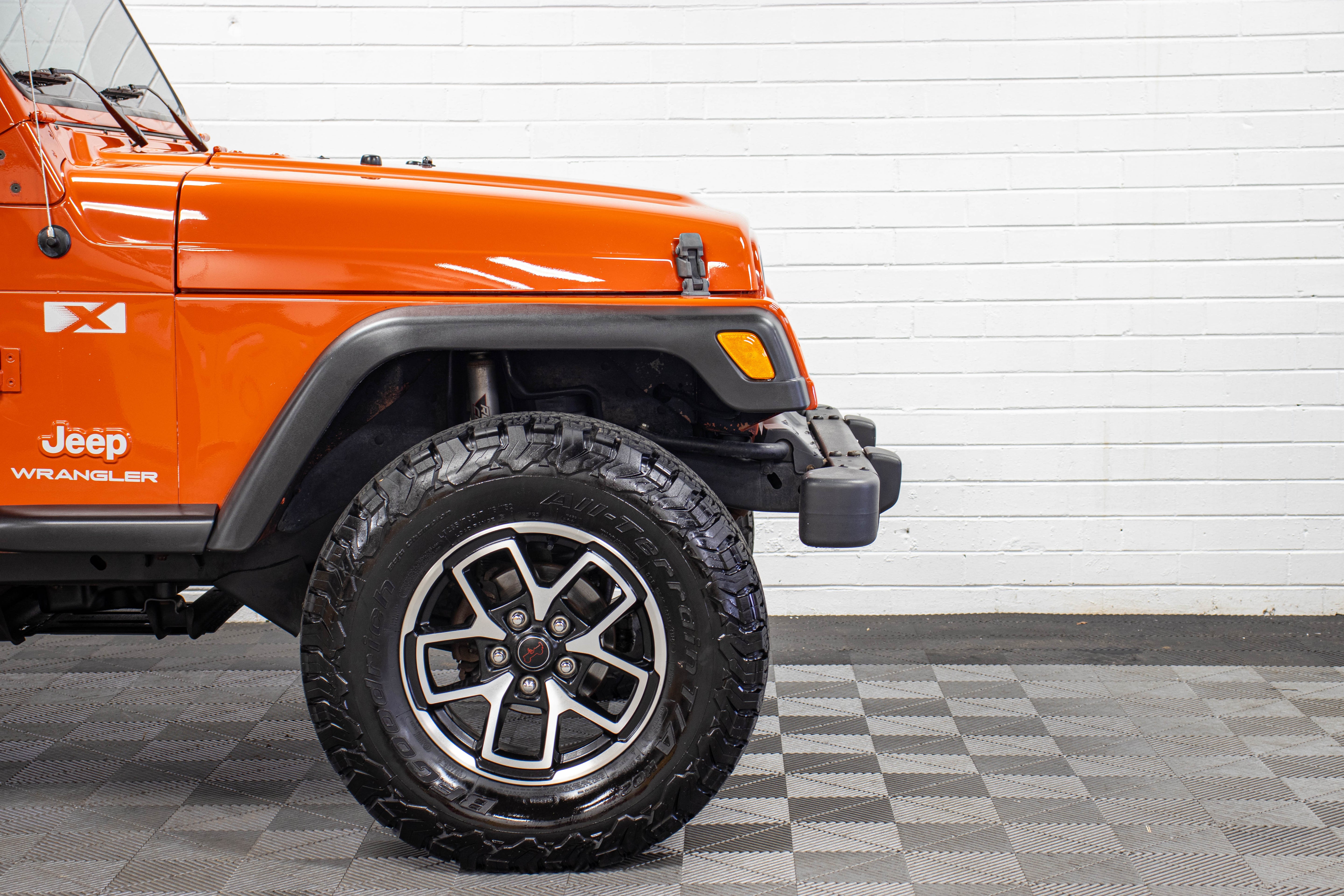 2006 Jeep Wrangler TJ X Soft Top Impact Orange, 72k Miles