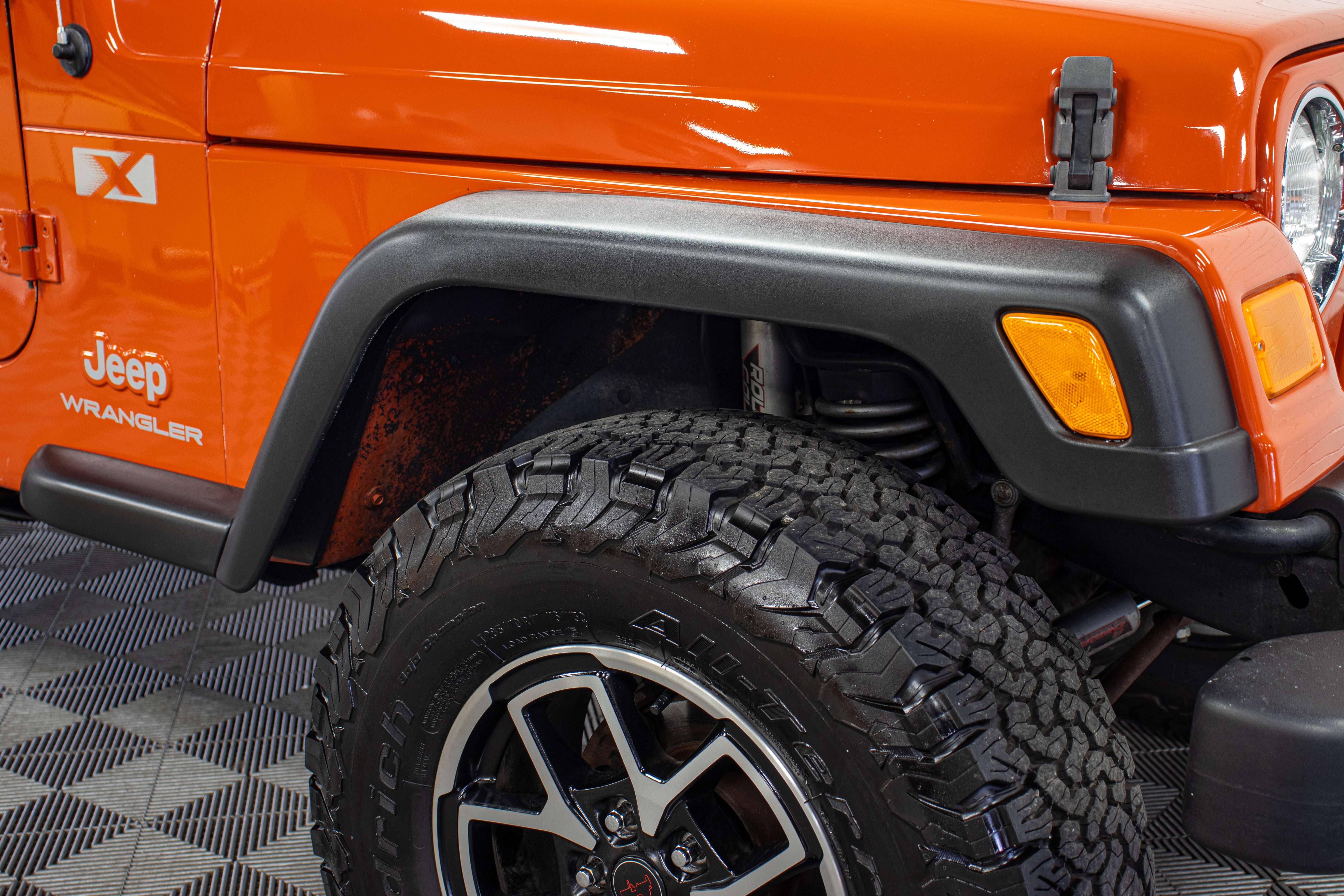 2006 Jeep Wrangler TJ X Soft Top Impact Orange, 72k Miles