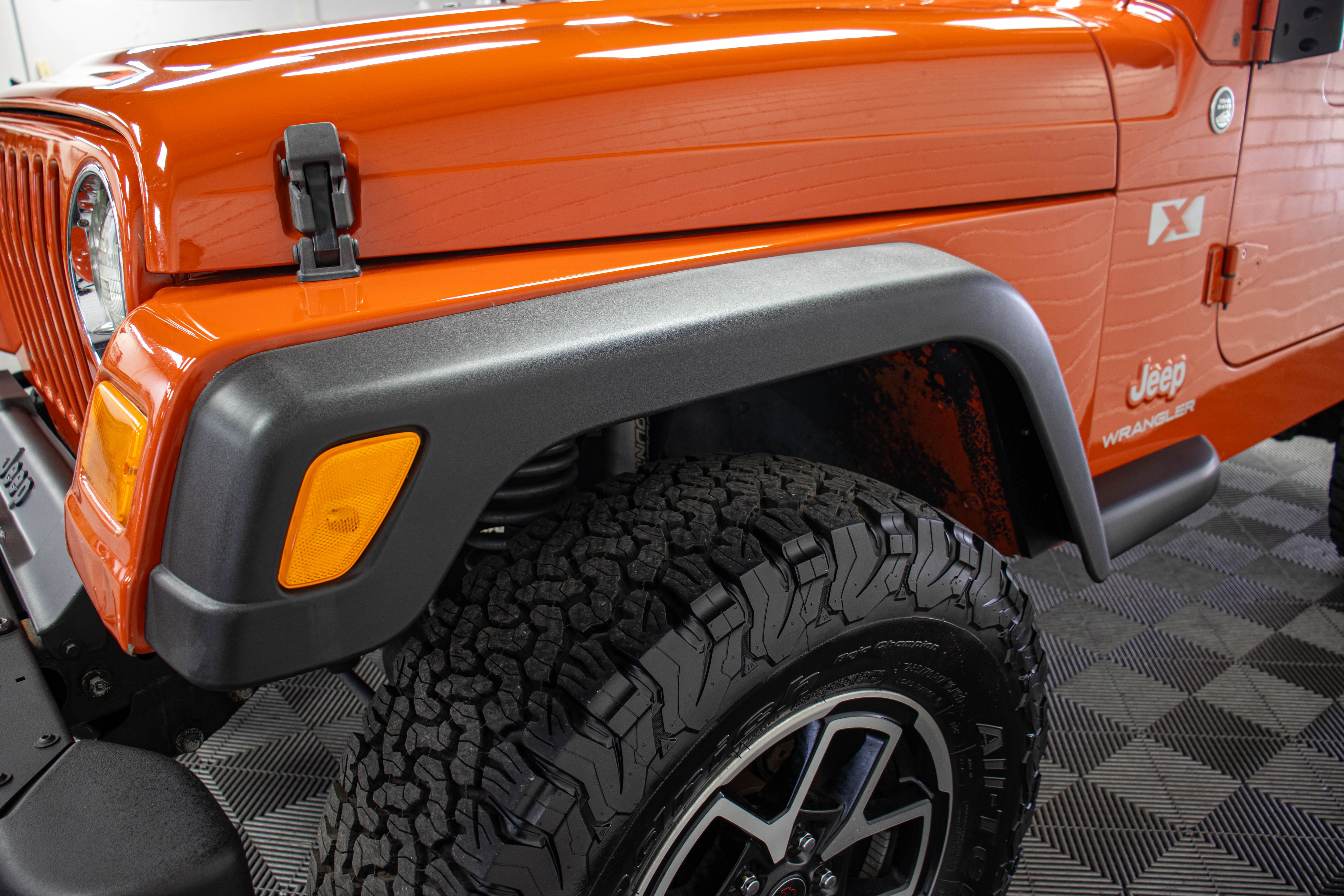 2006 Jeep Wrangler TJ X Soft Top Impact Orange, 72k Miles