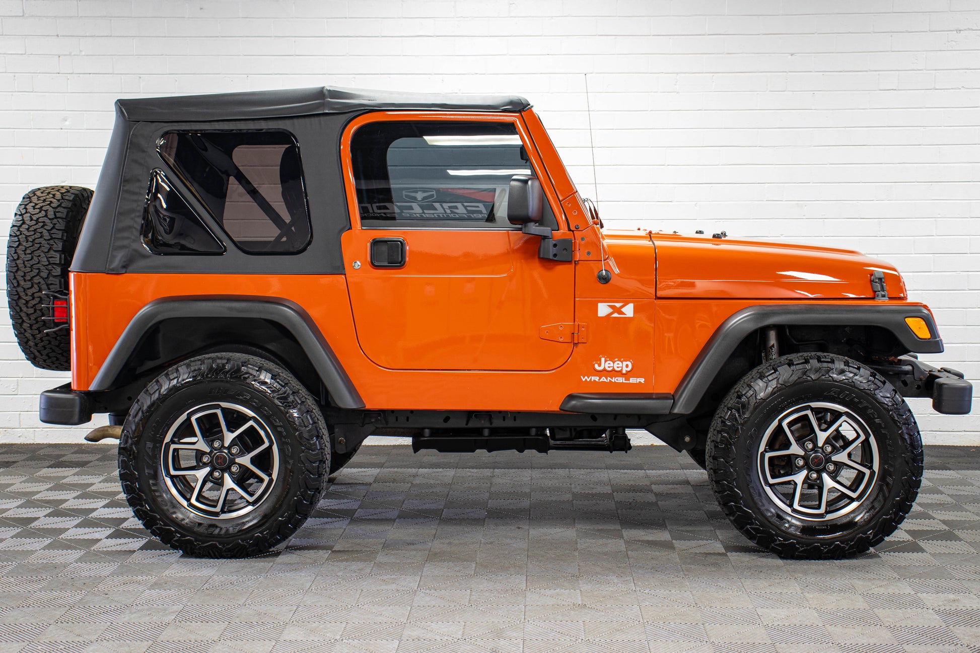 2006 Jeep Wrangler TJ X Soft Top Impact Orange, 72k Miles