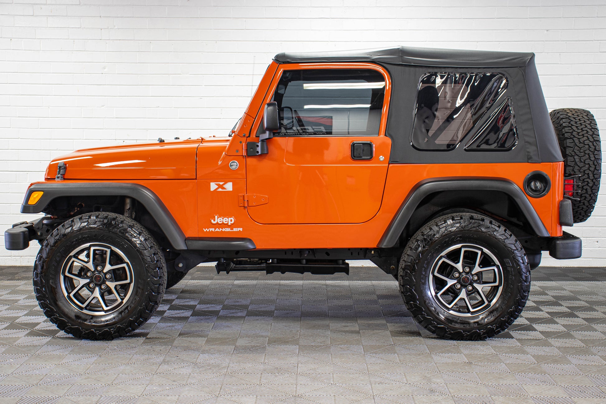 2006 Jeep Wrangler TJ X Soft Top Impact Orange, 72k Miles