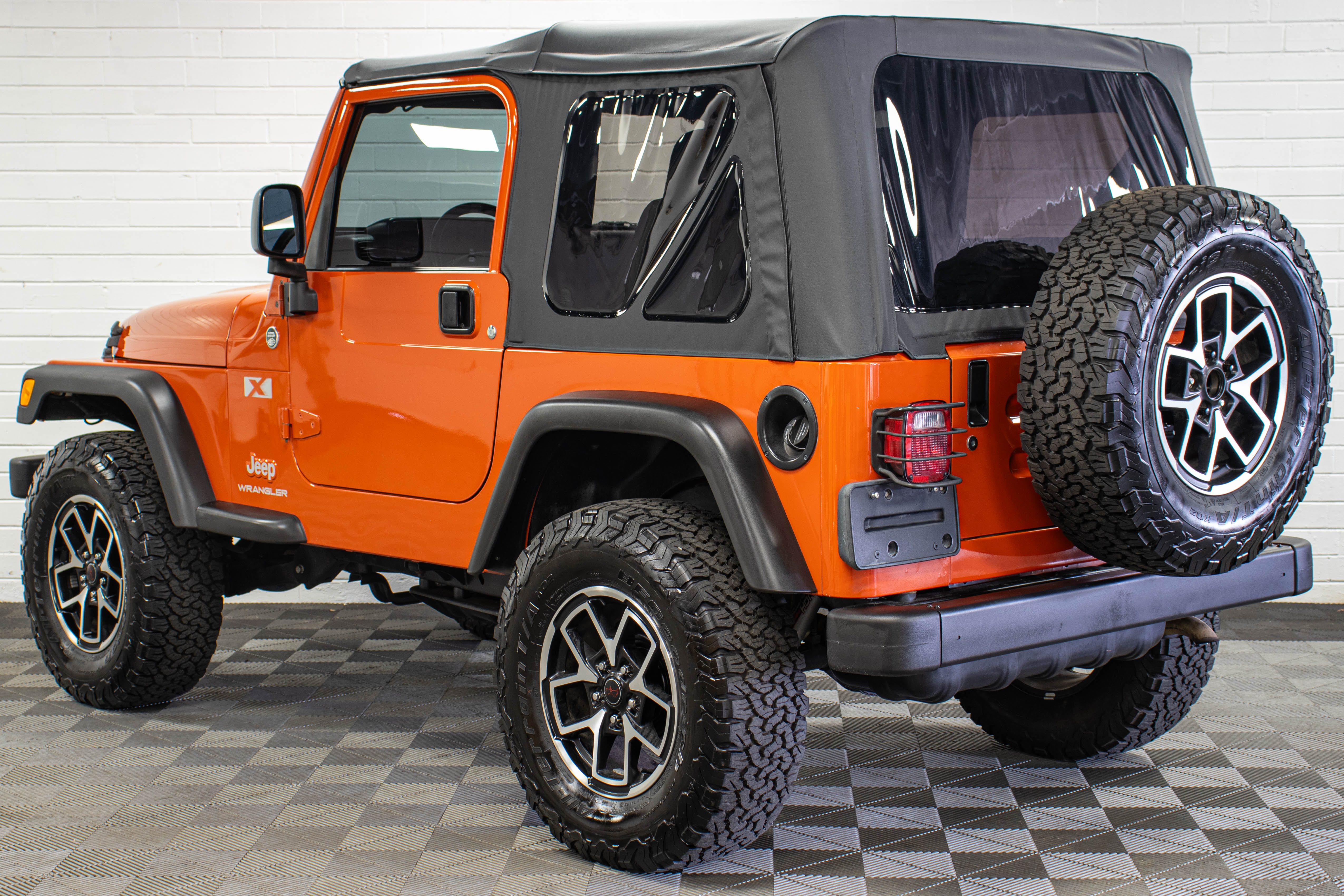 2006 Jeep Wrangler TJ X Soft Top Impact Orange, 72k Miles