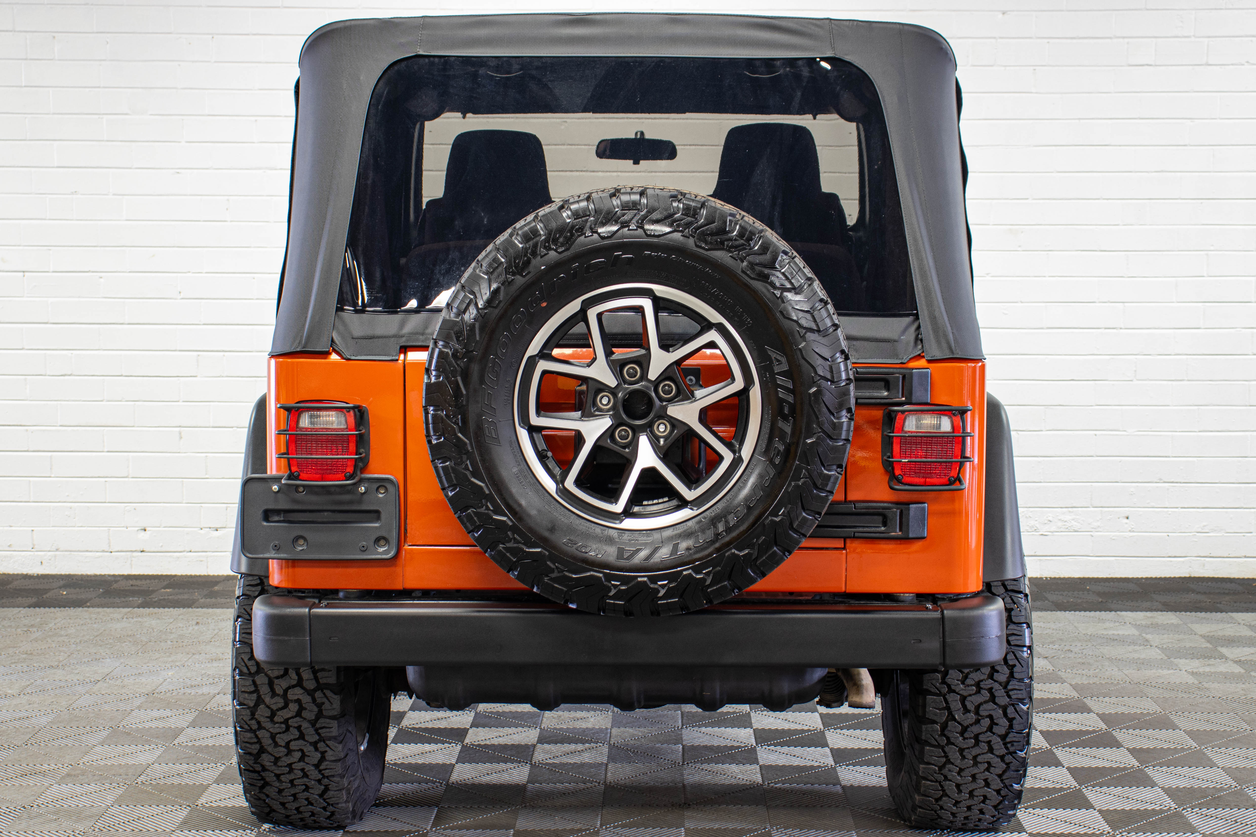 2006 Jeep Wrangler TJ X Soft Top Impact Orange, 72k Miles