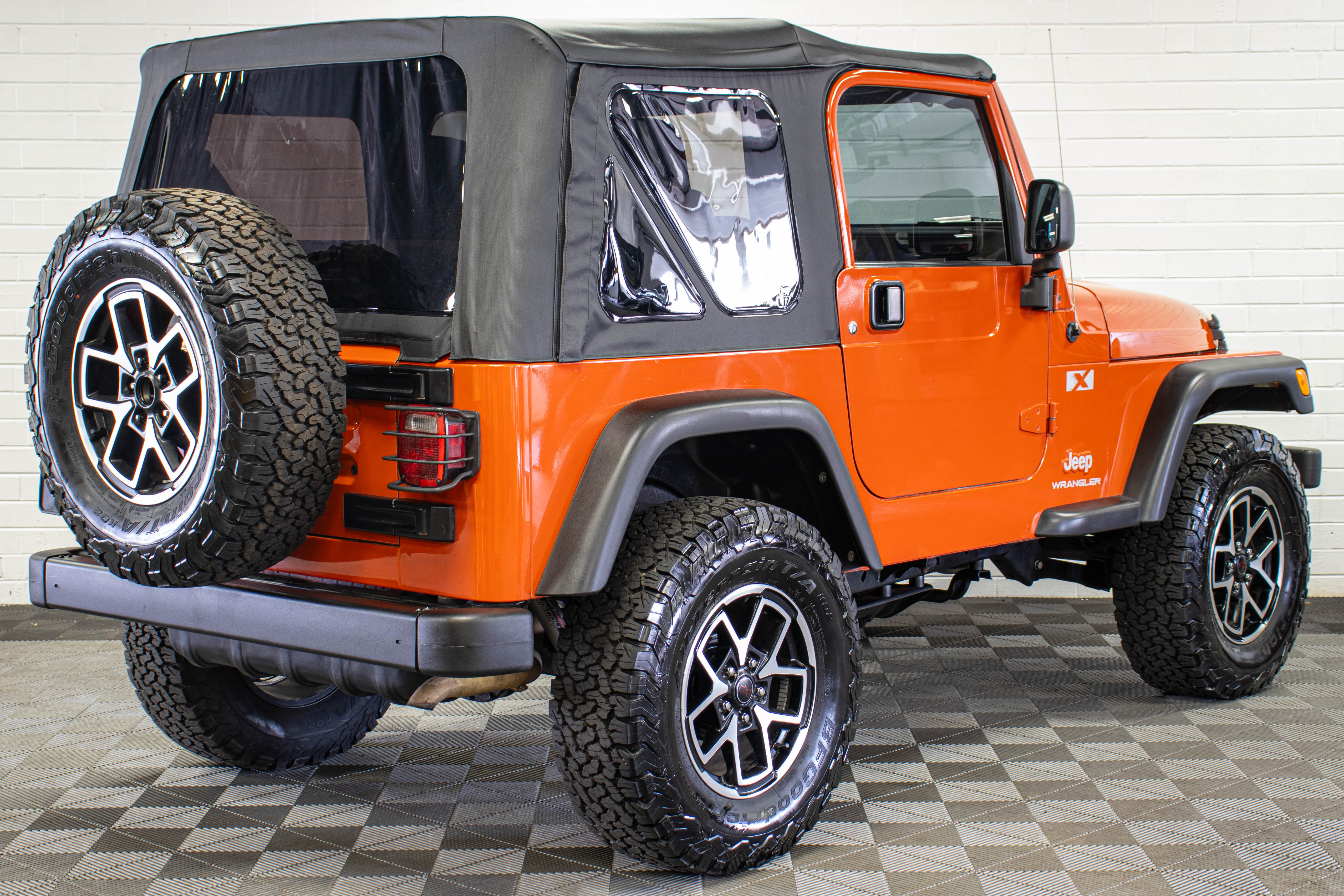 2006 Jeep Wrangler TJ X Soft Top Impact Orange, 72k Miles