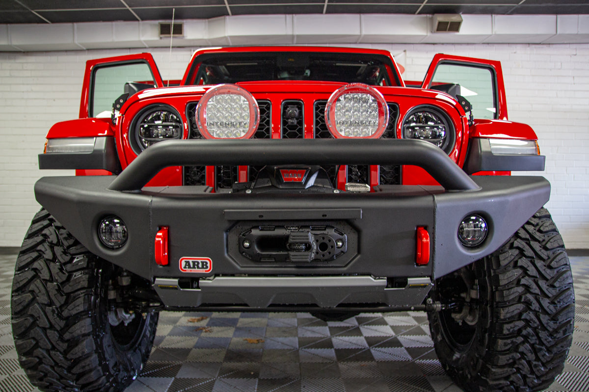 ARB 3450460 Front Bondi Deluxe Winch Bumper; Wrangler JL & Gladiator JT