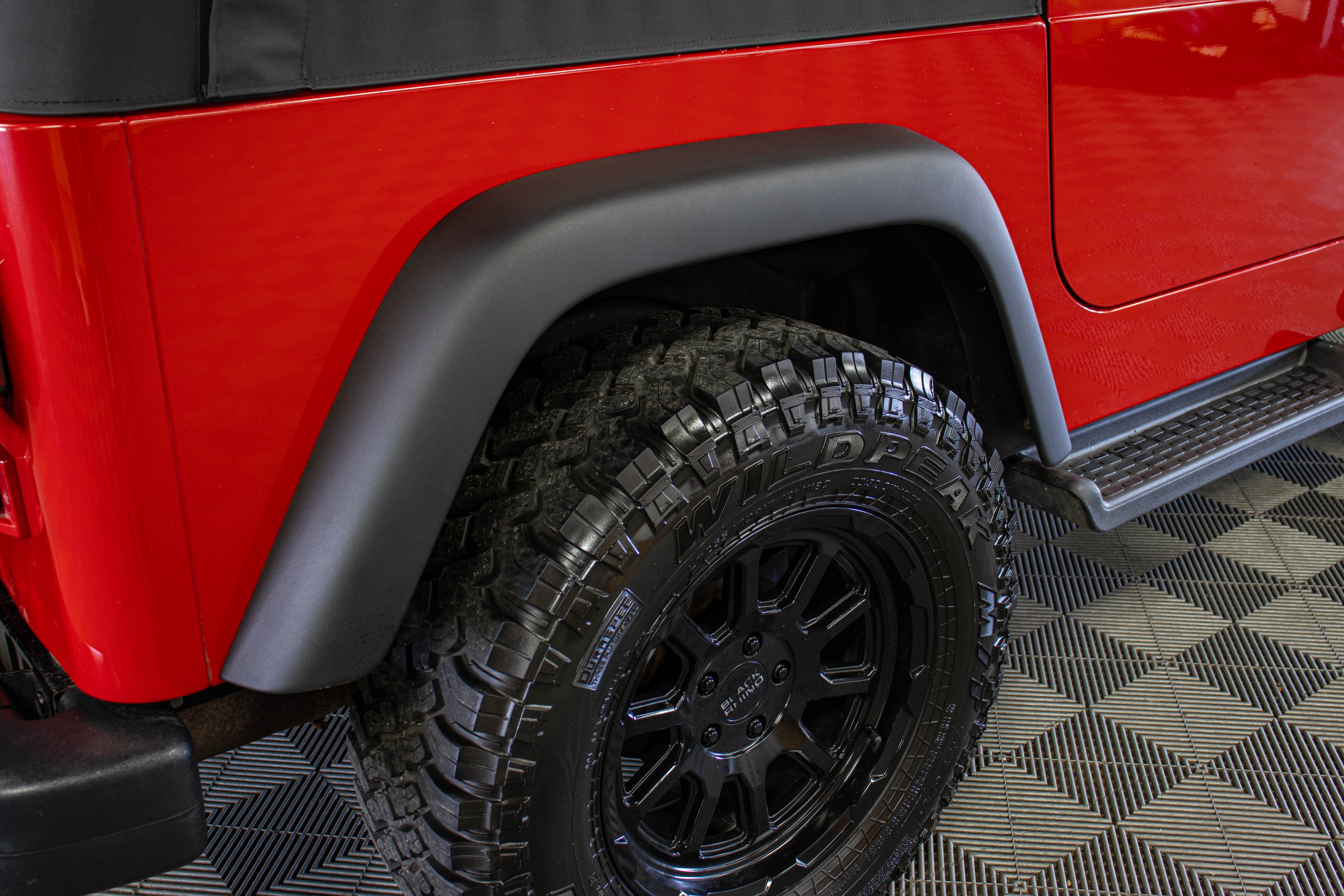 Pre-Owned 2003 Jeep Wrangler TJ X Soft Top Flame Red - SOLD
