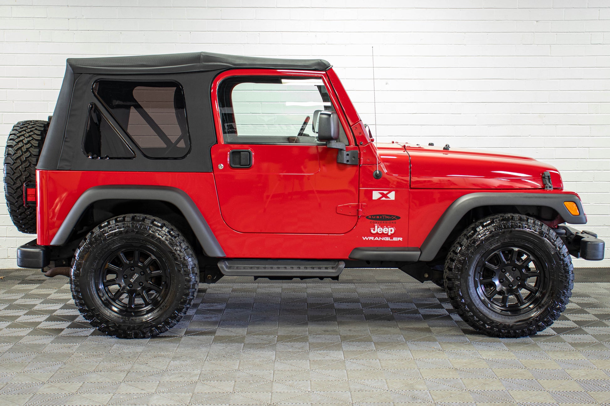 Pre-Owned 2003 Jeep Wrangler TJ X Soft Top Flame Red - SOLD