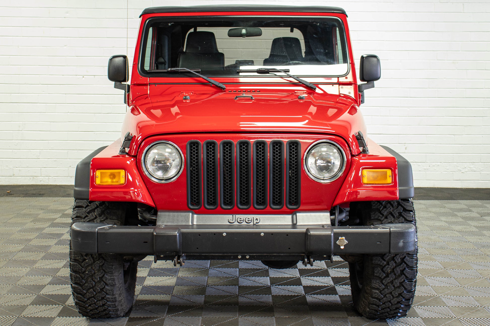 Pre-Owned 2003 Jeep Wrangler TJ X Soft Top Flame Red - SOLD