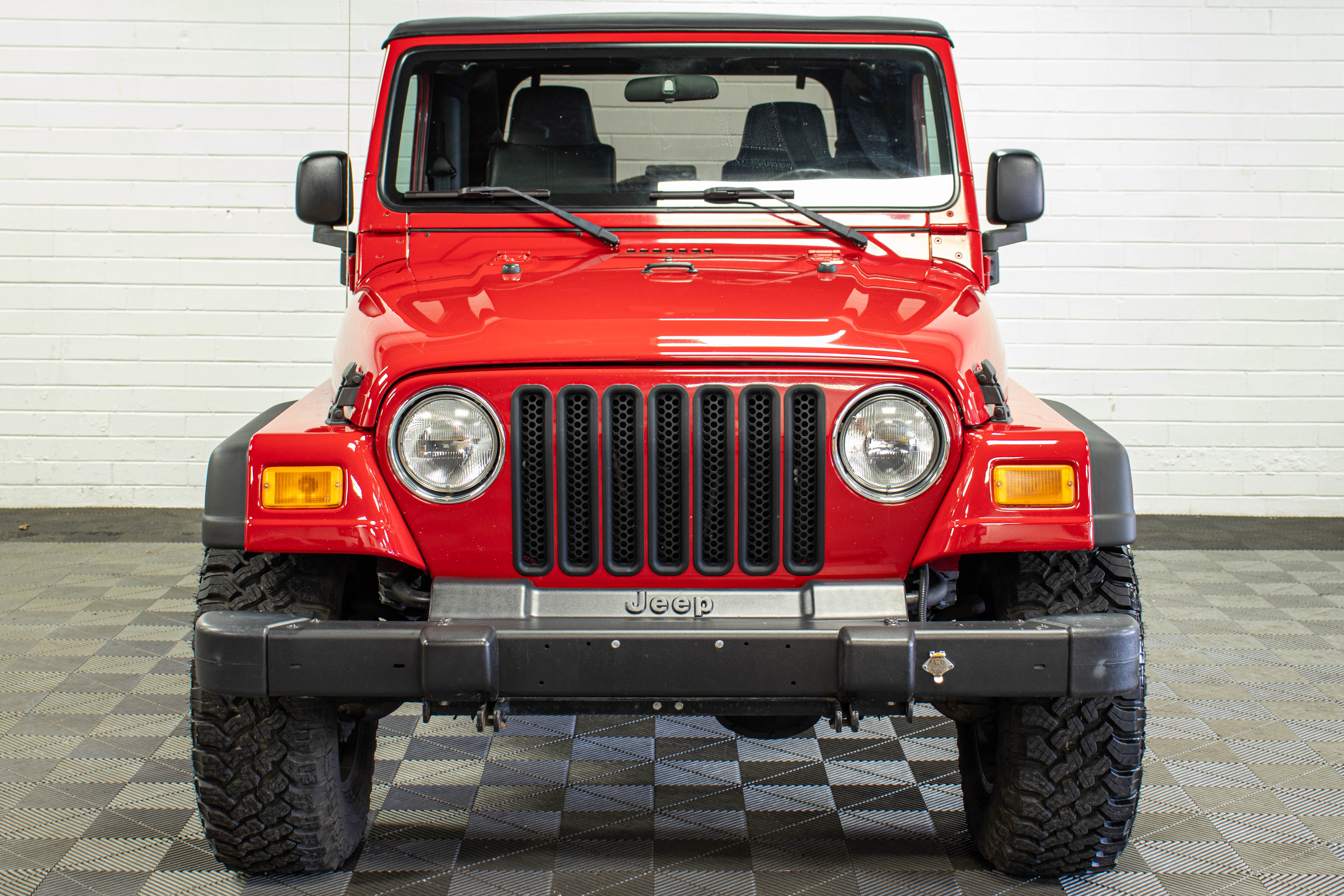 Pre-Owned 2003 Jeep Wrangler TJ X Soft Top Flame Red - SOLD