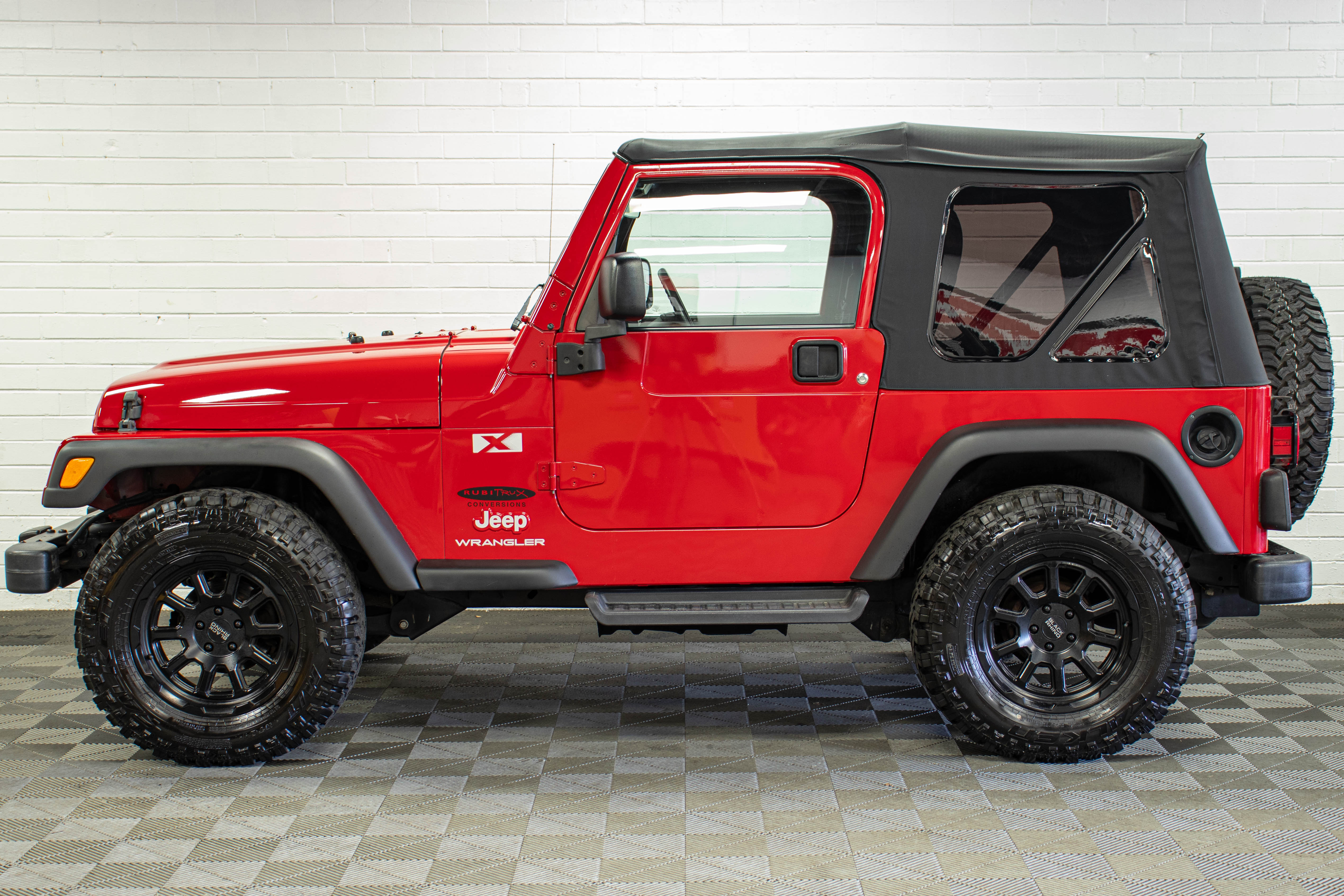 Pre-Owned 2003 Jeep Wrangler TJ X Soft Top Flame Red - SOLD