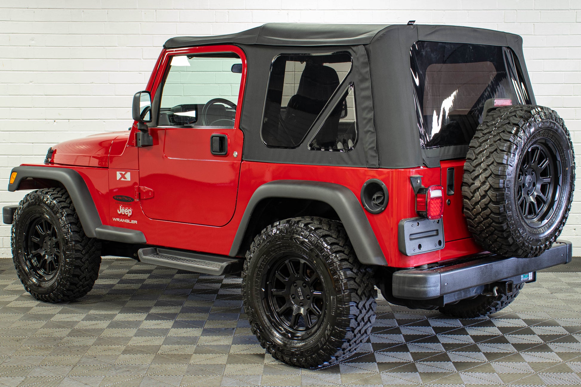 Pre-Owned 2003 Jeep Wrangler TJ X Soft Top Flame Red - SOLD