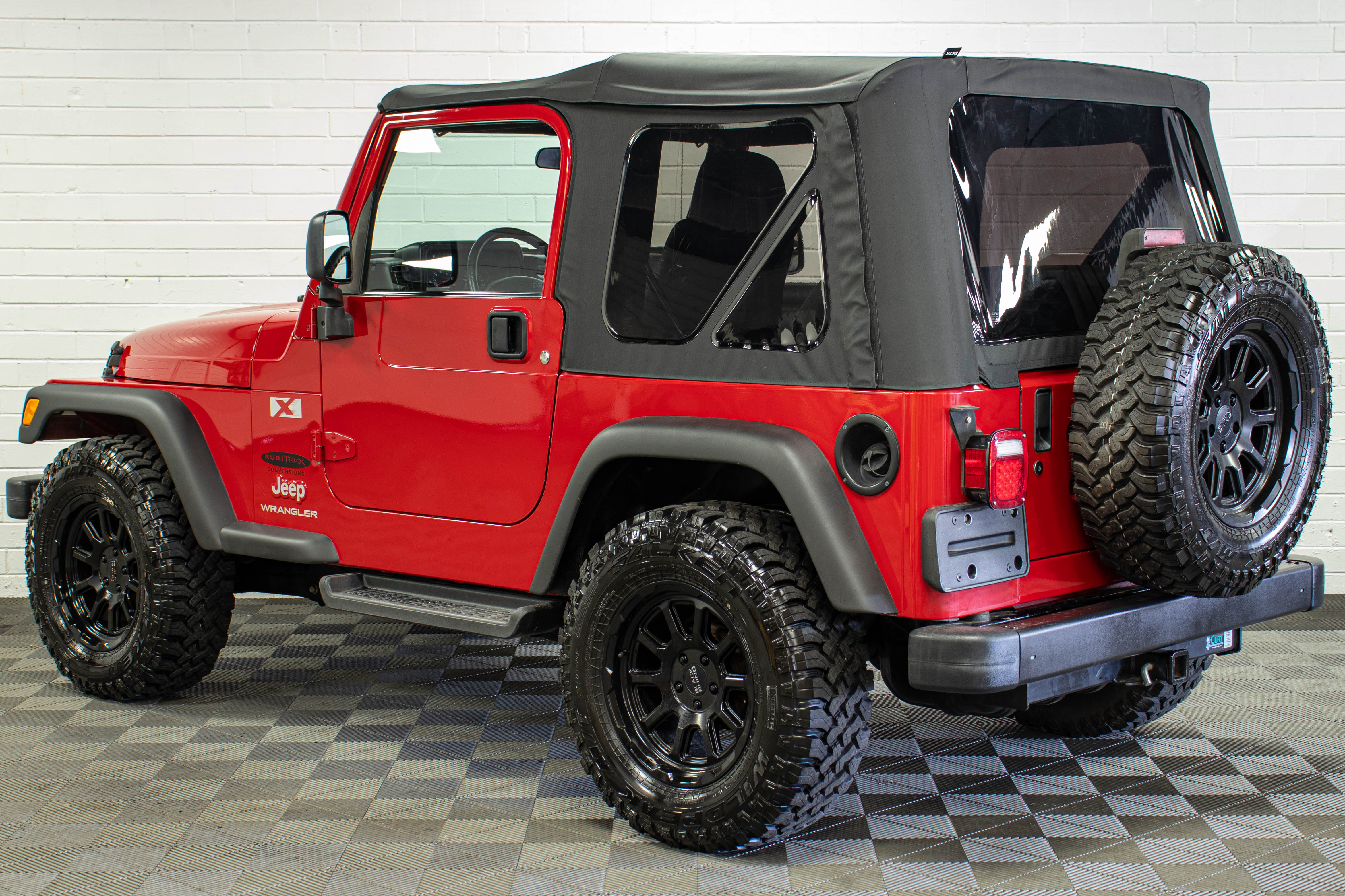 Pre-Owned 2003 Jeep Wrangler TJ X Soft Top Flame Red - SOLD