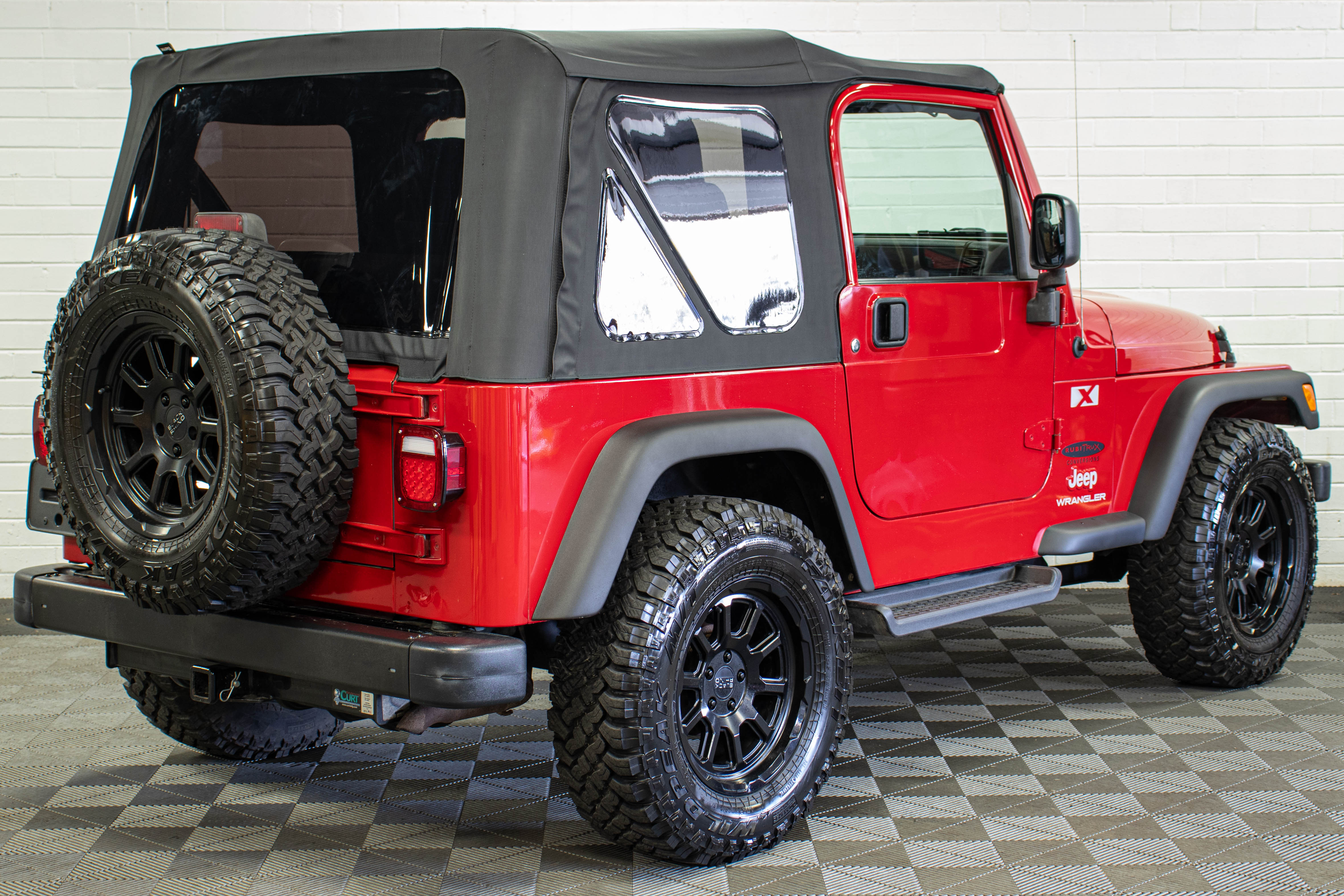 Pre-Owned 2003 Jeep Wrangler TJ X Soft Top Flame Red - SOLD