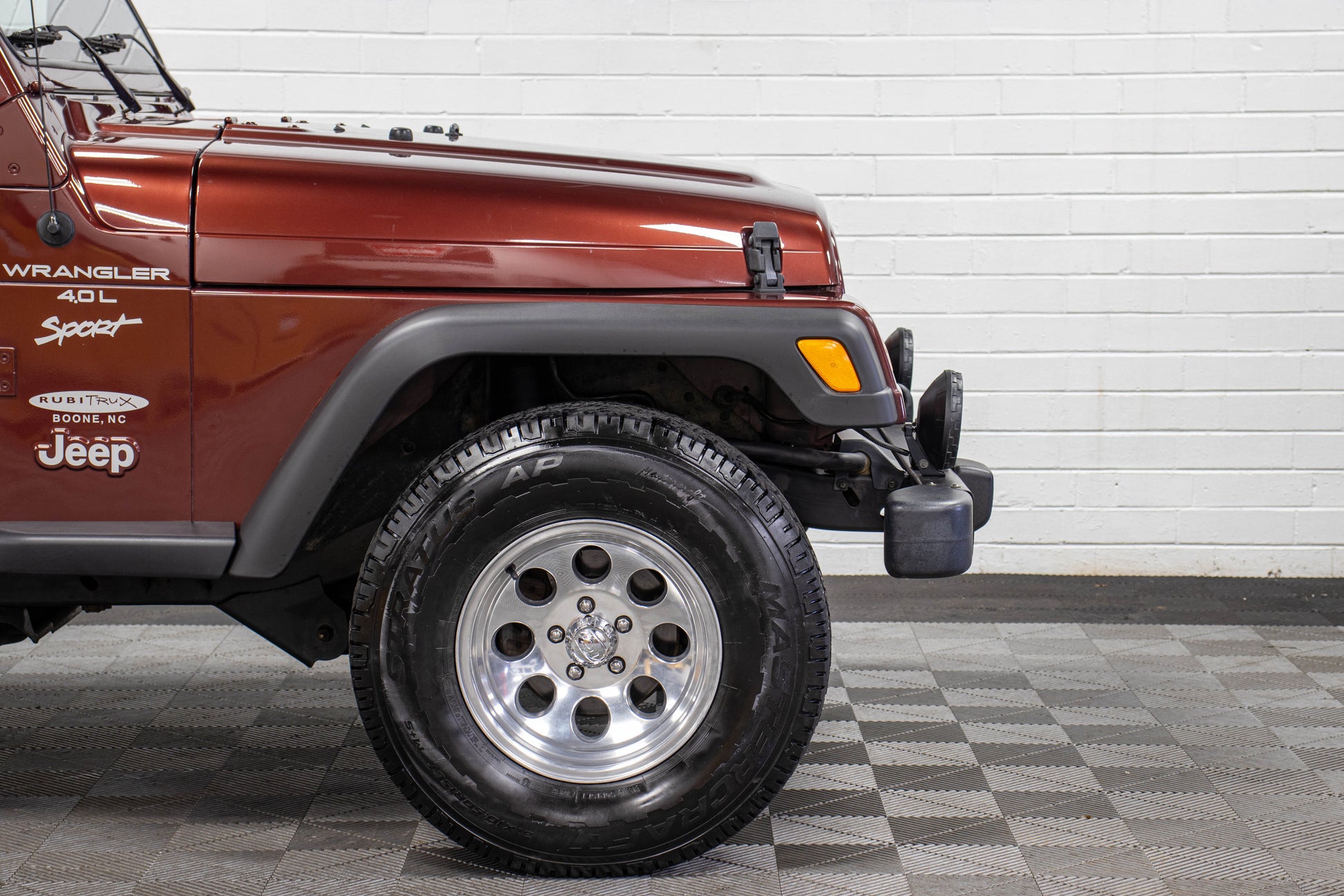 2001 Jeep Wrangler TJ Sport Soft Top Sienna Pearl - SOLD